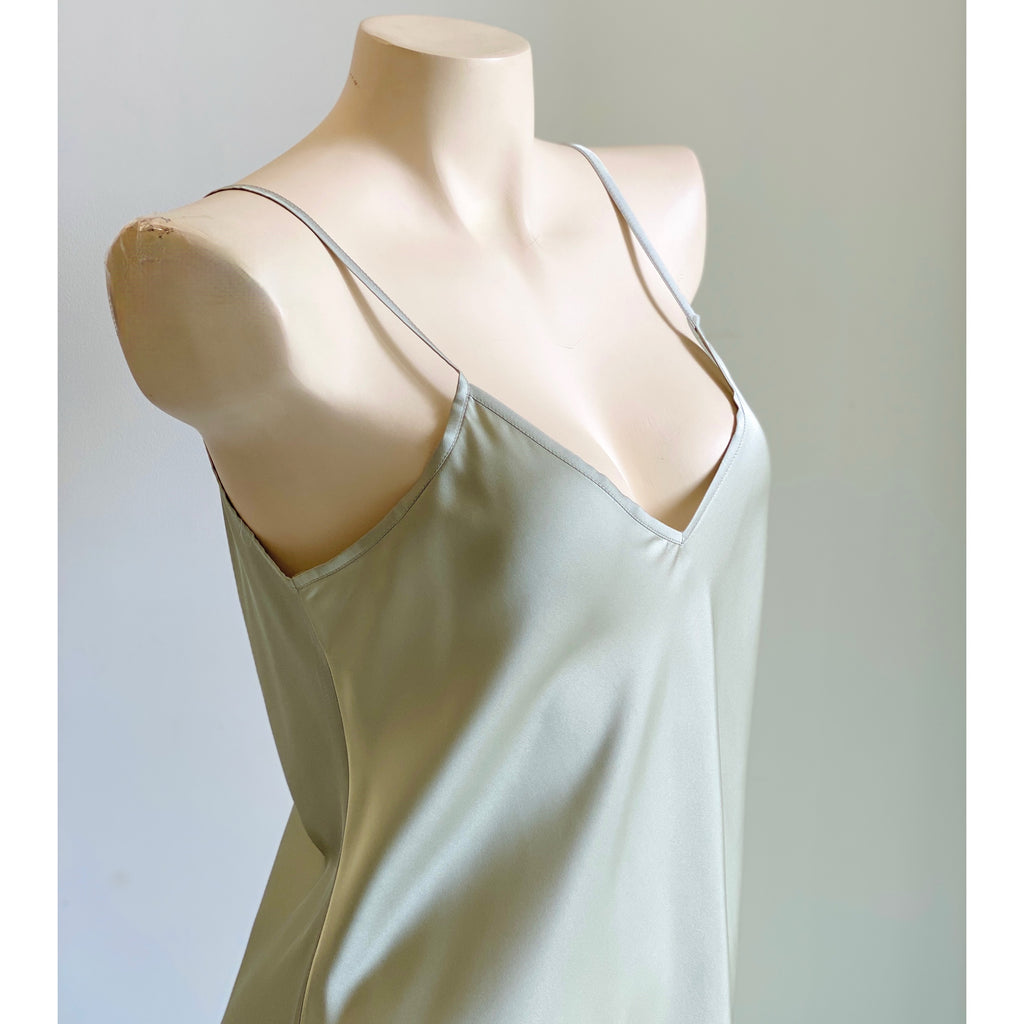 Joie Satin Slip Dress Bridesmaid Nightgown Under Slip or Petticoat