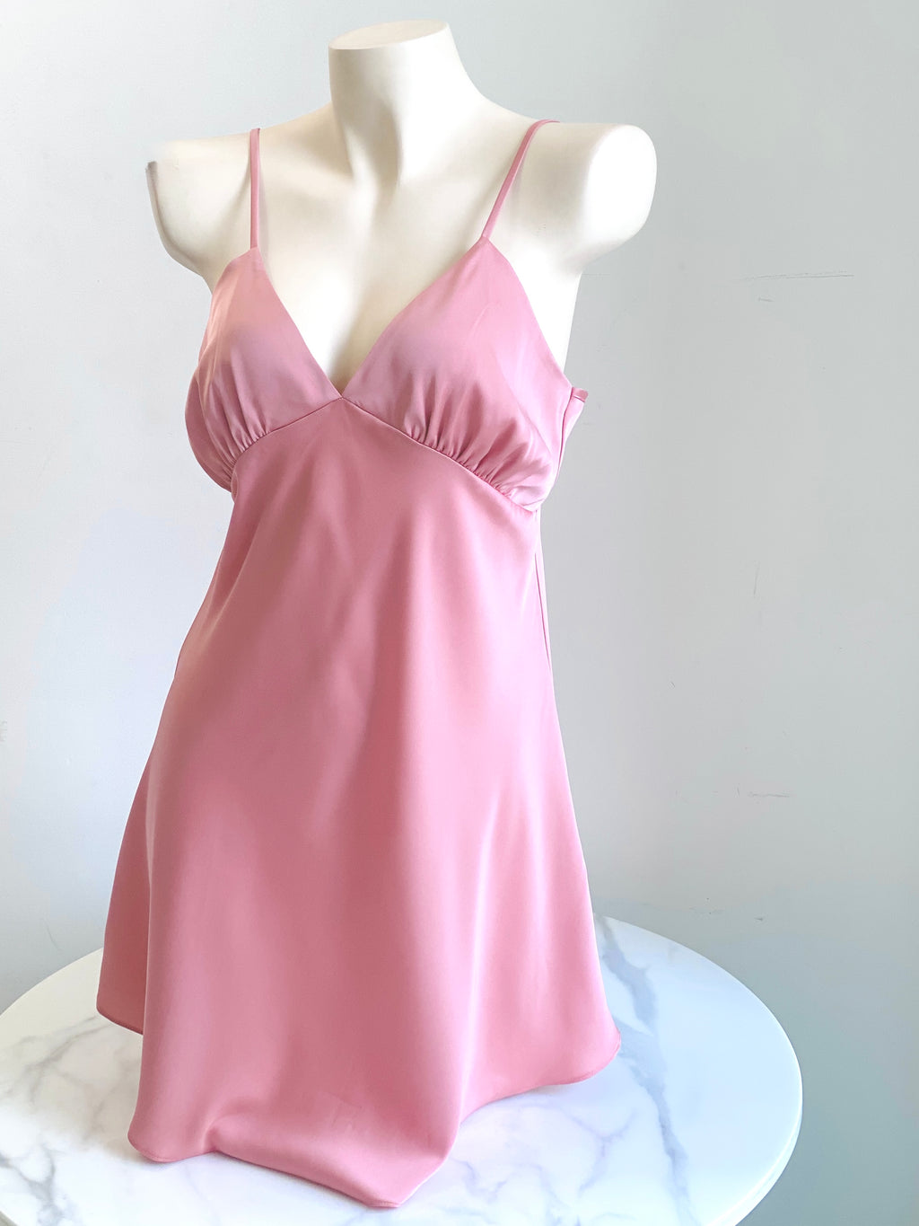 Satin Slip Dress Bridal Nightgown Women's Sleepwear Bridesmaid Gift Kevacup1