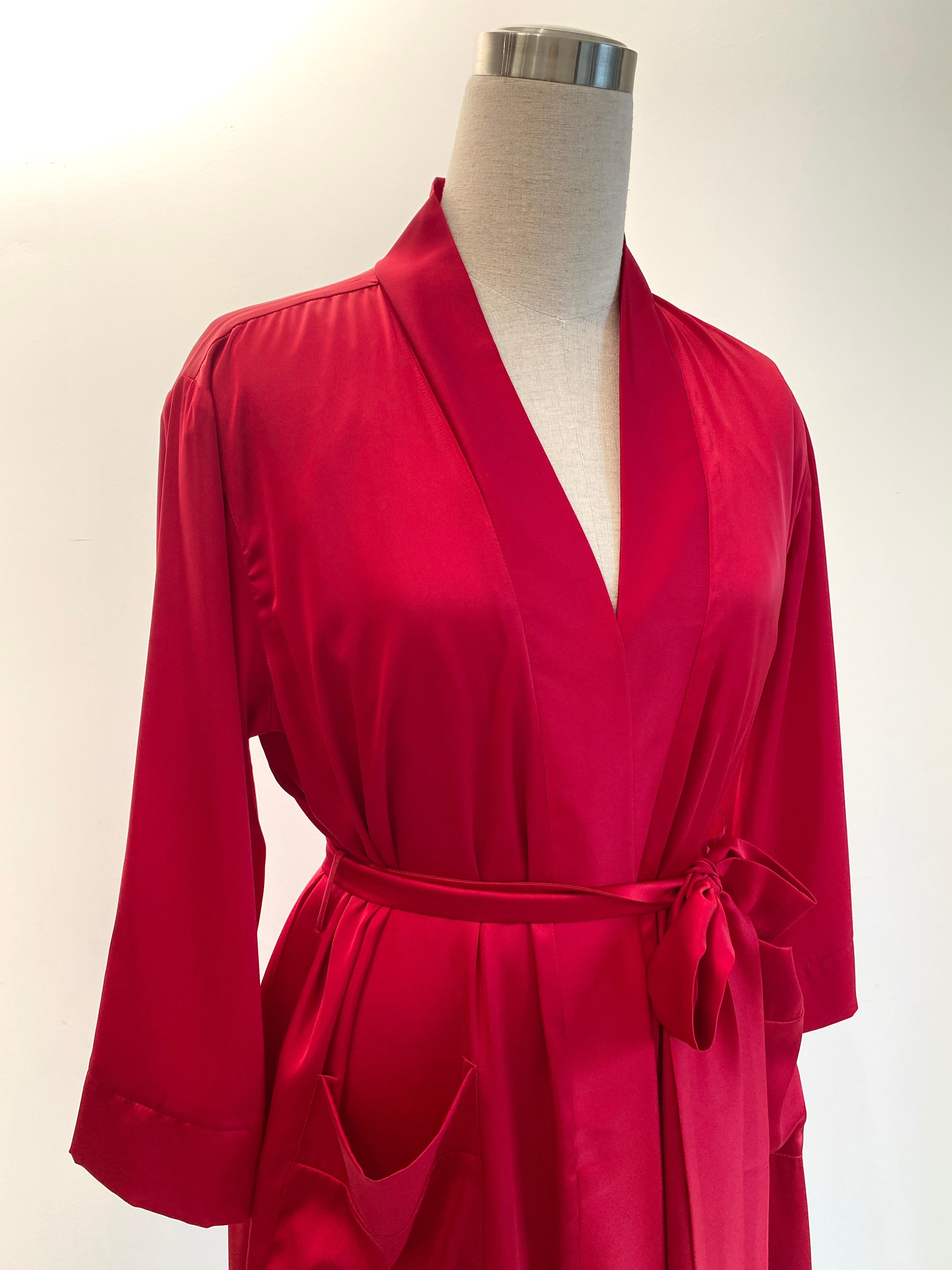 Cami Nightgown Bridal Party Bridesmaid Gift Women's Sleepwear Satin Robe