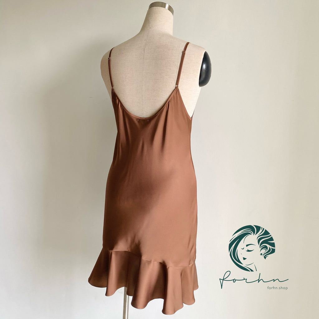 Ami Silky Cami Nightgown Date Night Dress Romantic Gift For Her