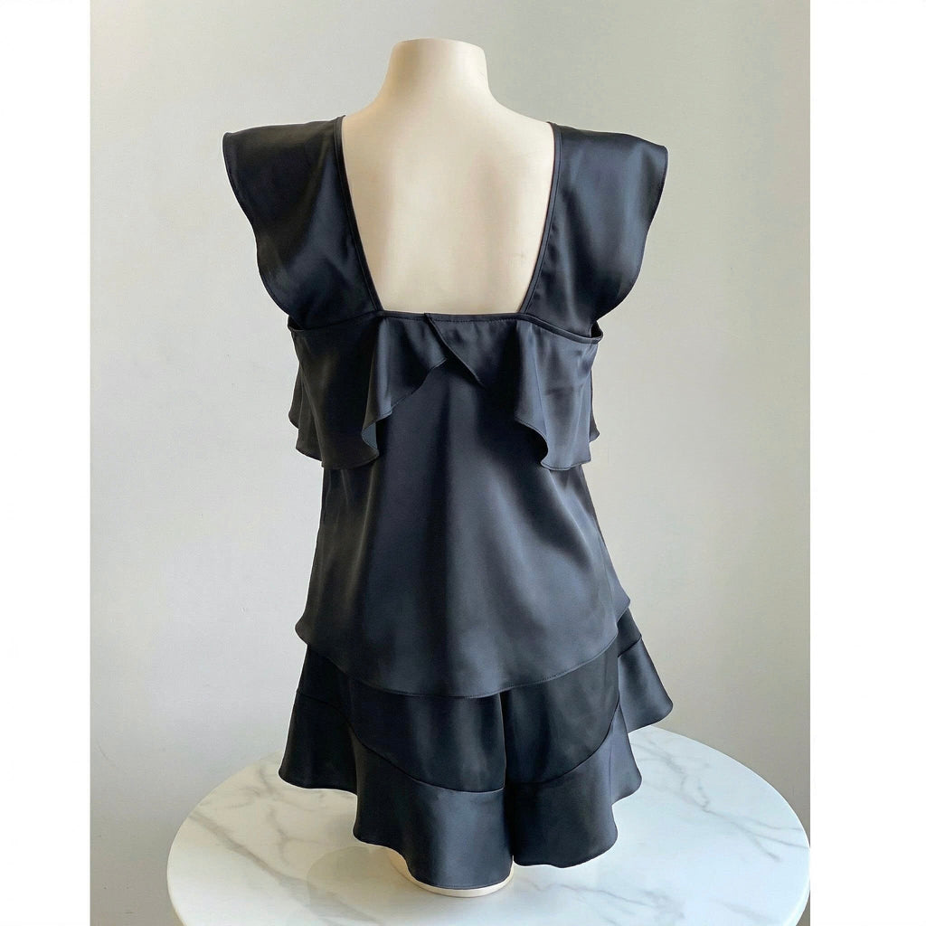 Satin Cami Pajama Set, Bridesmaid & Bridal Shower Gift, KRIS Set