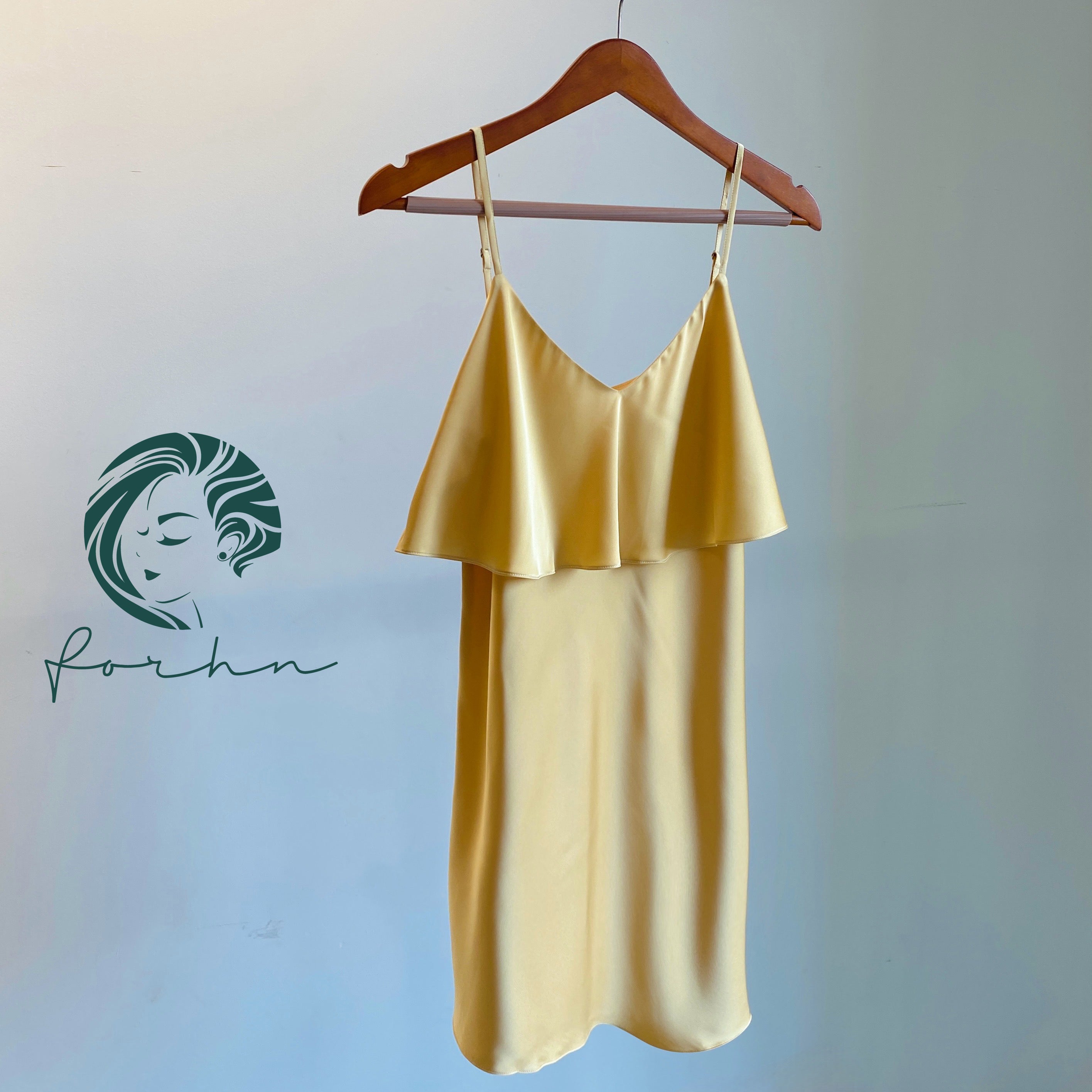 Cara Satin Slip Dress Bridesmaid Gift& Elegant Sleepwear