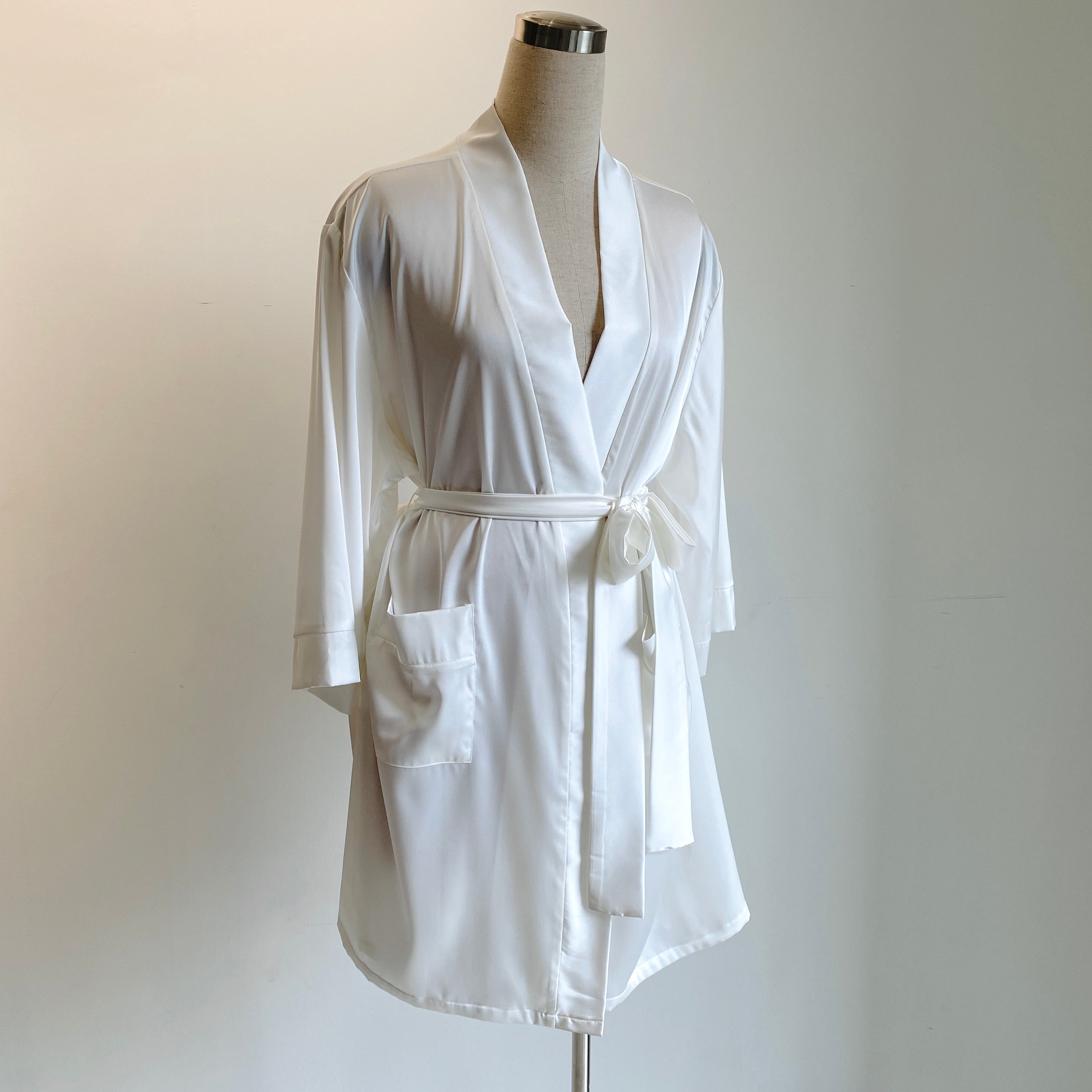 Silky Robe Getting Ready Dress Bridal Party Loungewear Satin Kimono