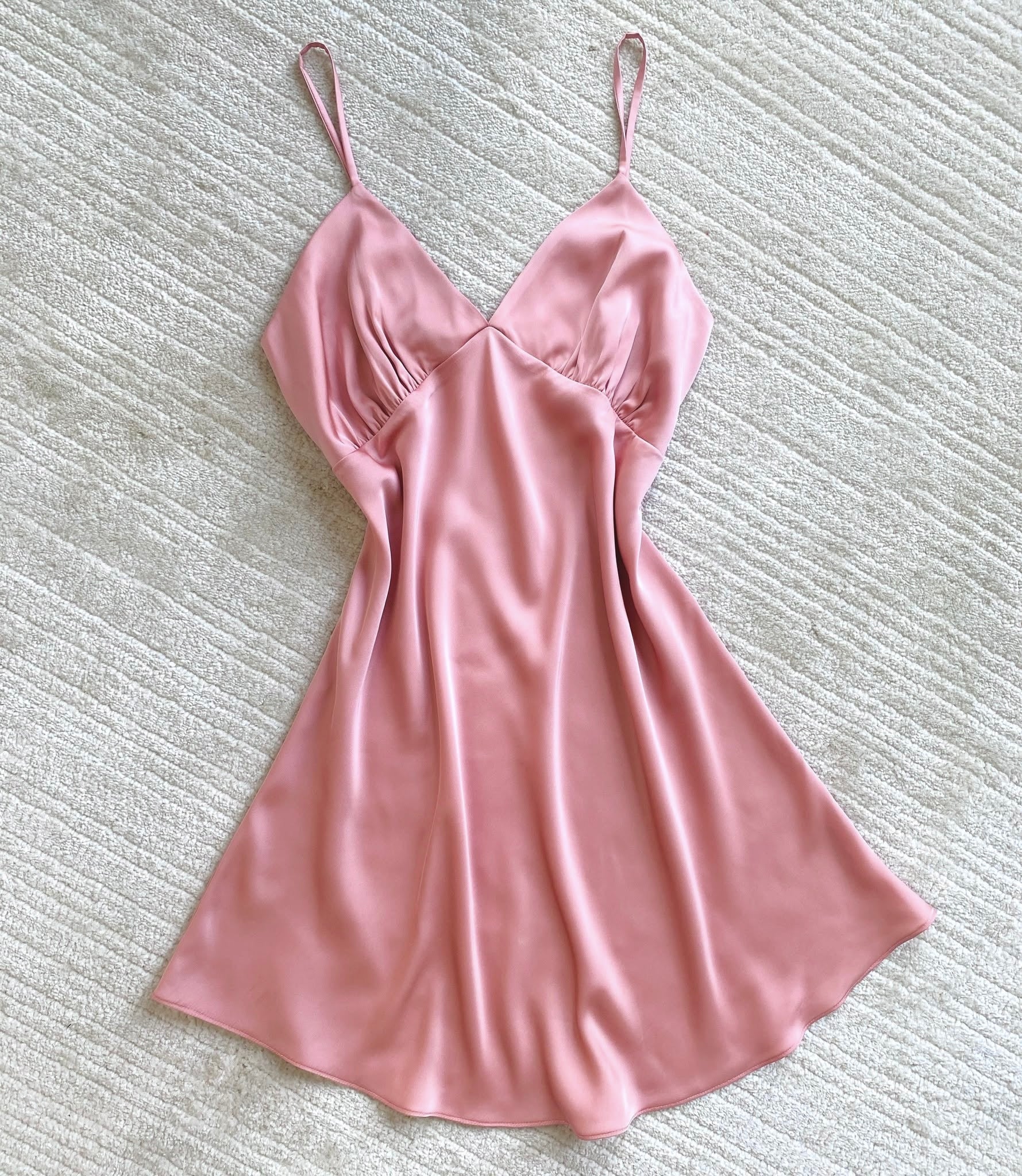 Satin Slip Dress Bridal Nightgown Women's Sleepwear Bridesmaid Gift Kevacup1