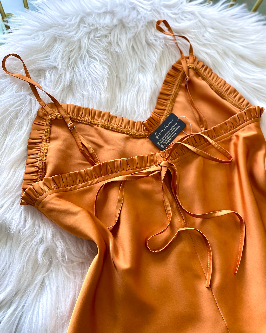 Satin Pajamas Set Romantic Lounge Set Honeymoon Outfit Bride & Bridesmaid Gift SANA