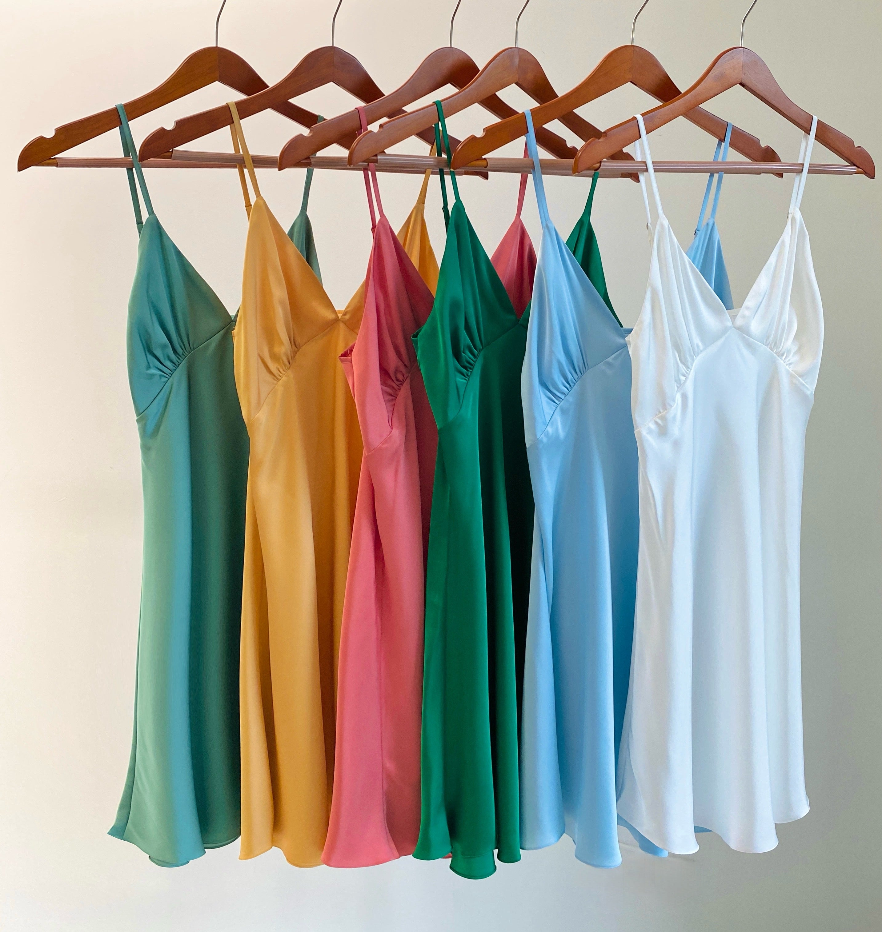 Cami Nightgown Bridal Party Bridesmaid Gift Women's Sleepwear Satin Robe