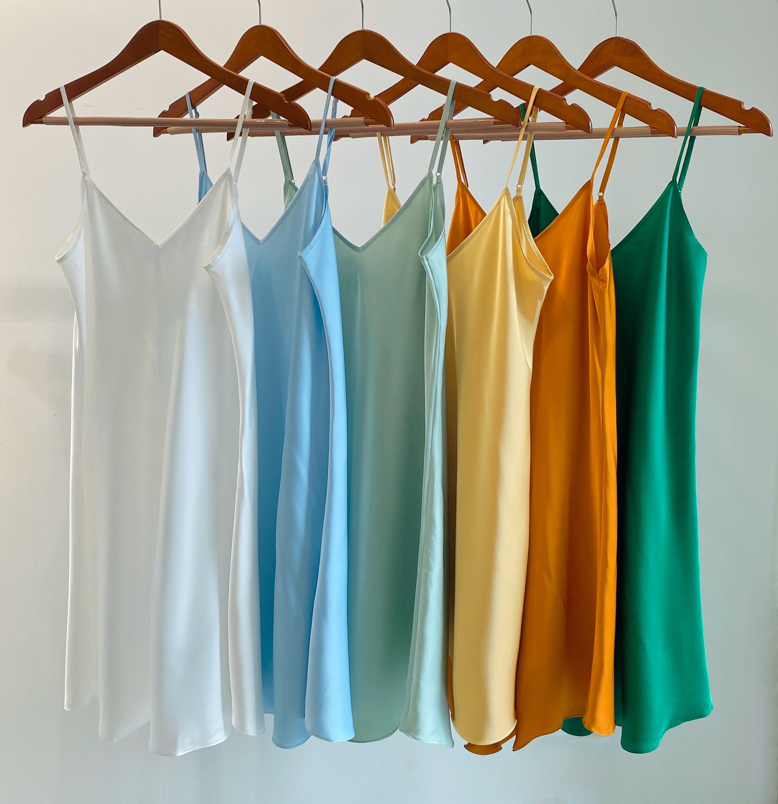 Joie Satin Slip Dress – Bridal Nightgown, Bridesmaid Getting Ready Outfit