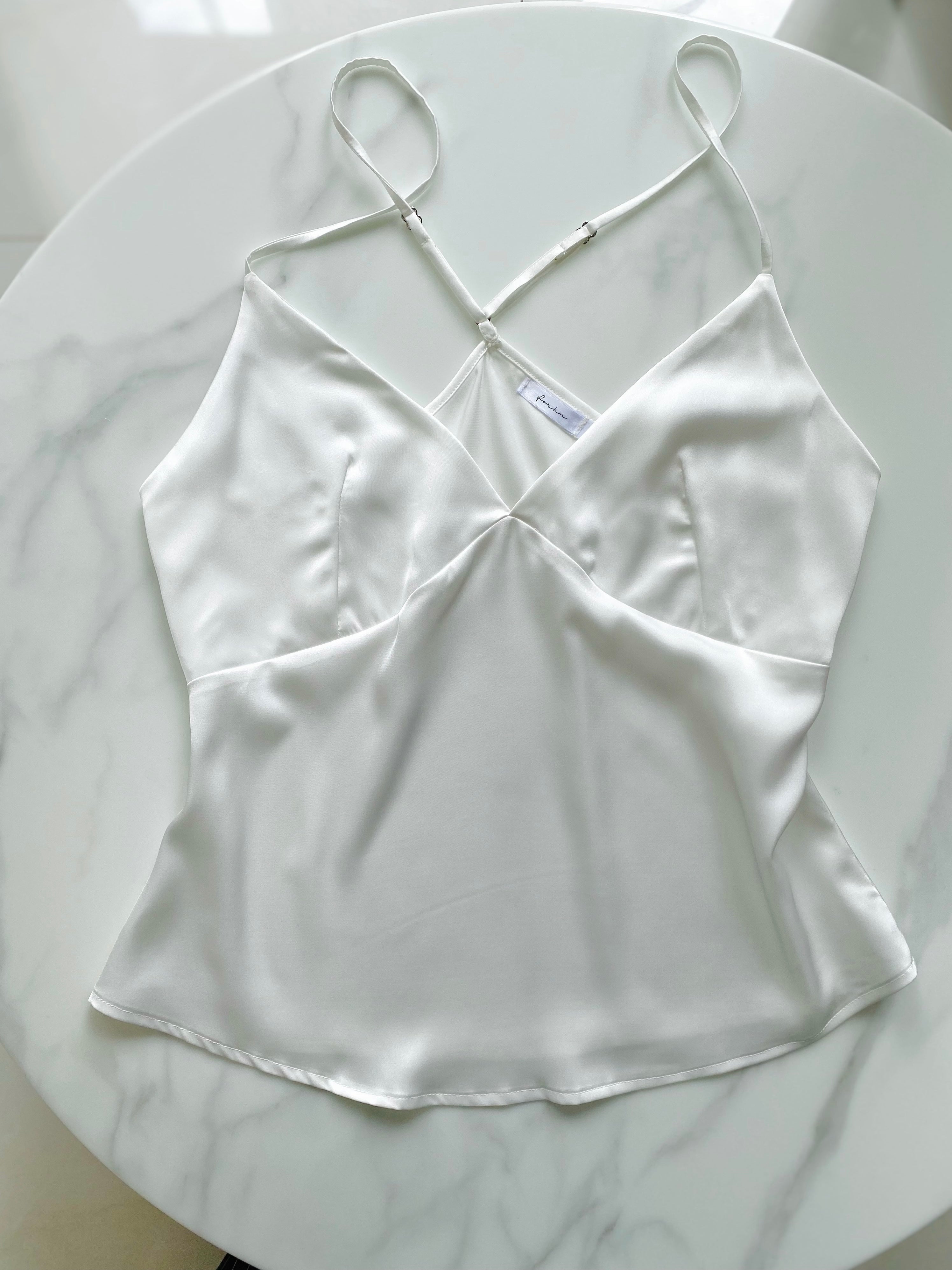 Satin Lace Cami & Pants Set Bridal Pajamas LAYLILSET