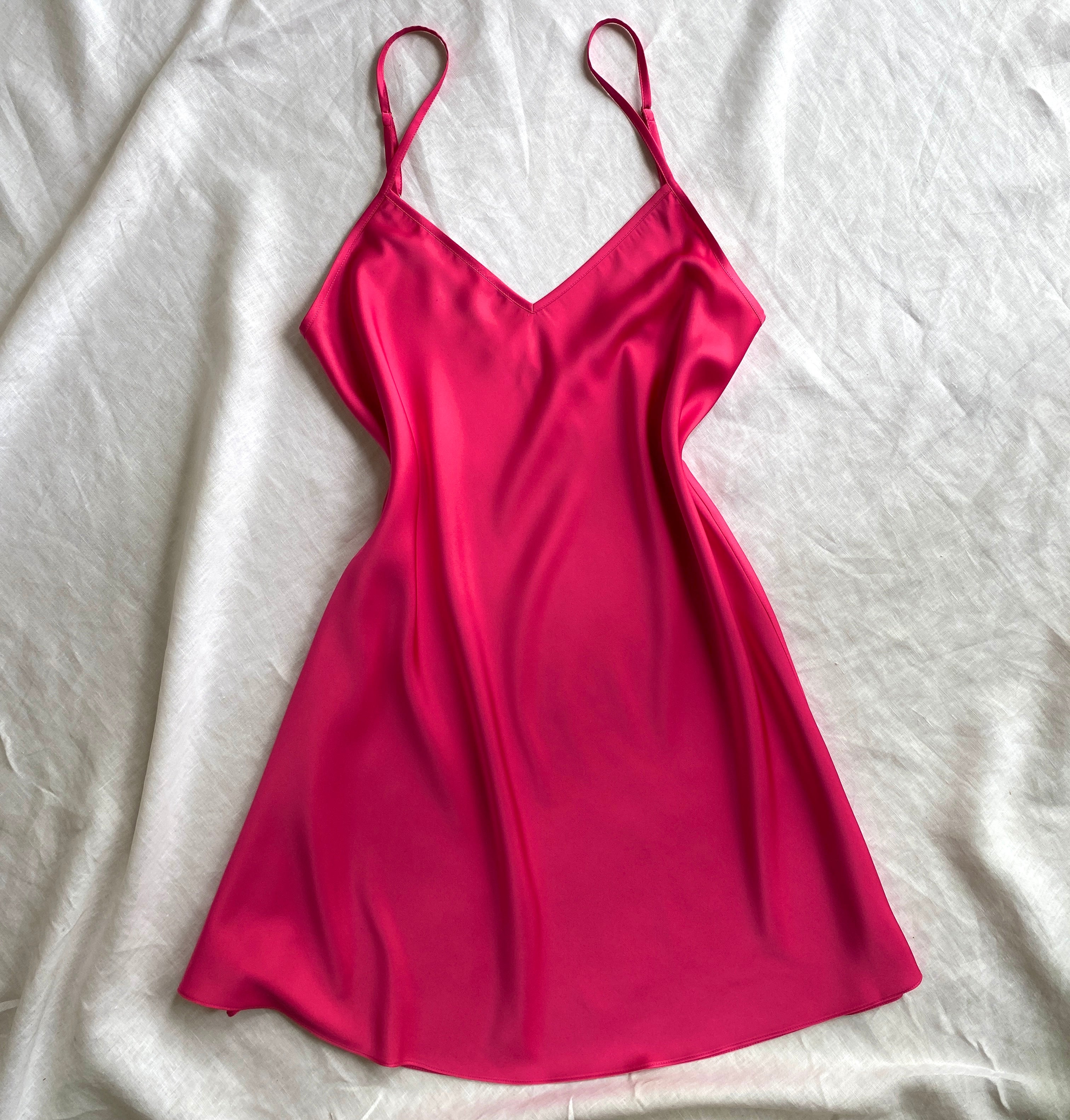 Joinox Satin Slip Dress silky Sleepwear Under slip or Petticoat