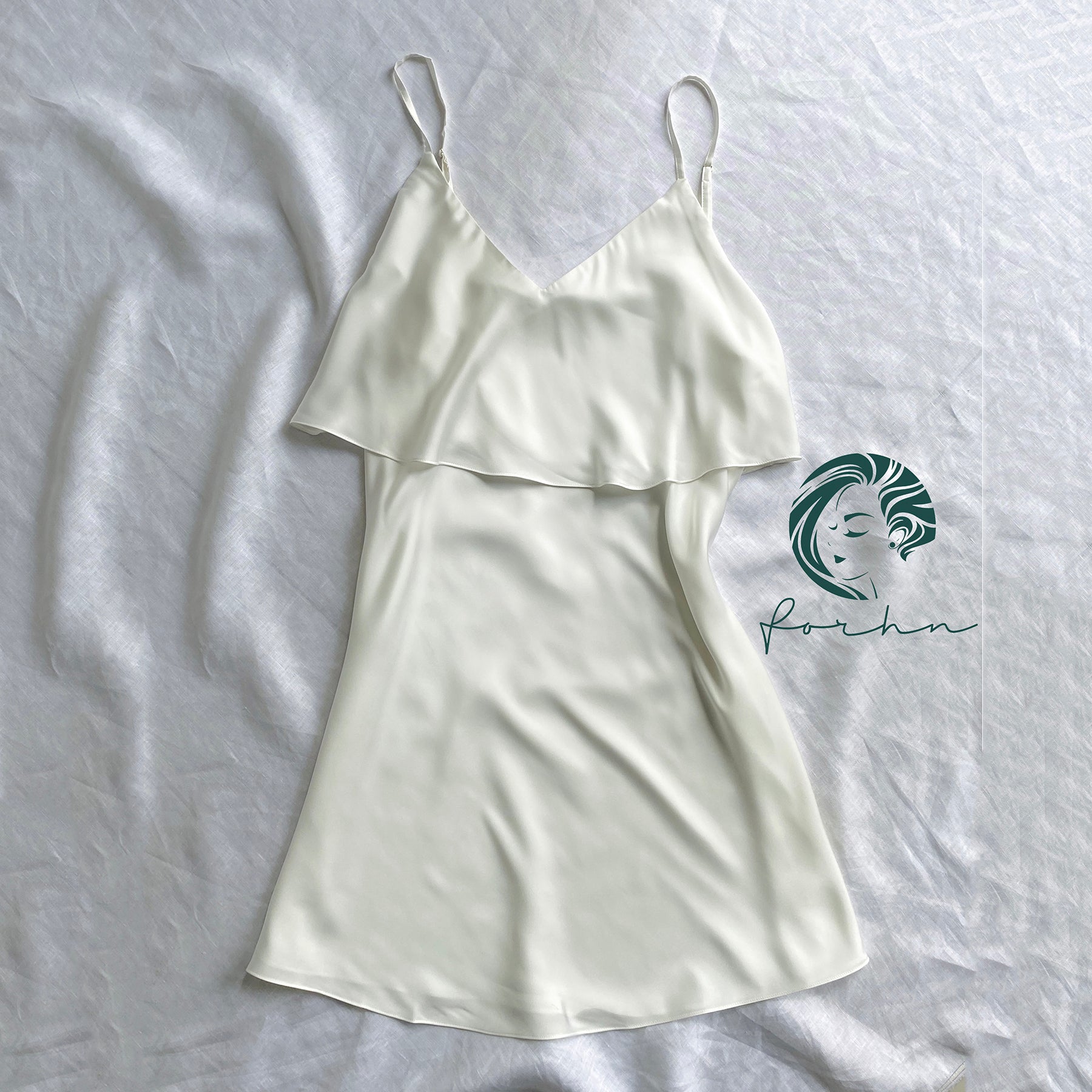 Cara Satin Slip Dress Bridesmaid Gift& Elegant Sleepwear
