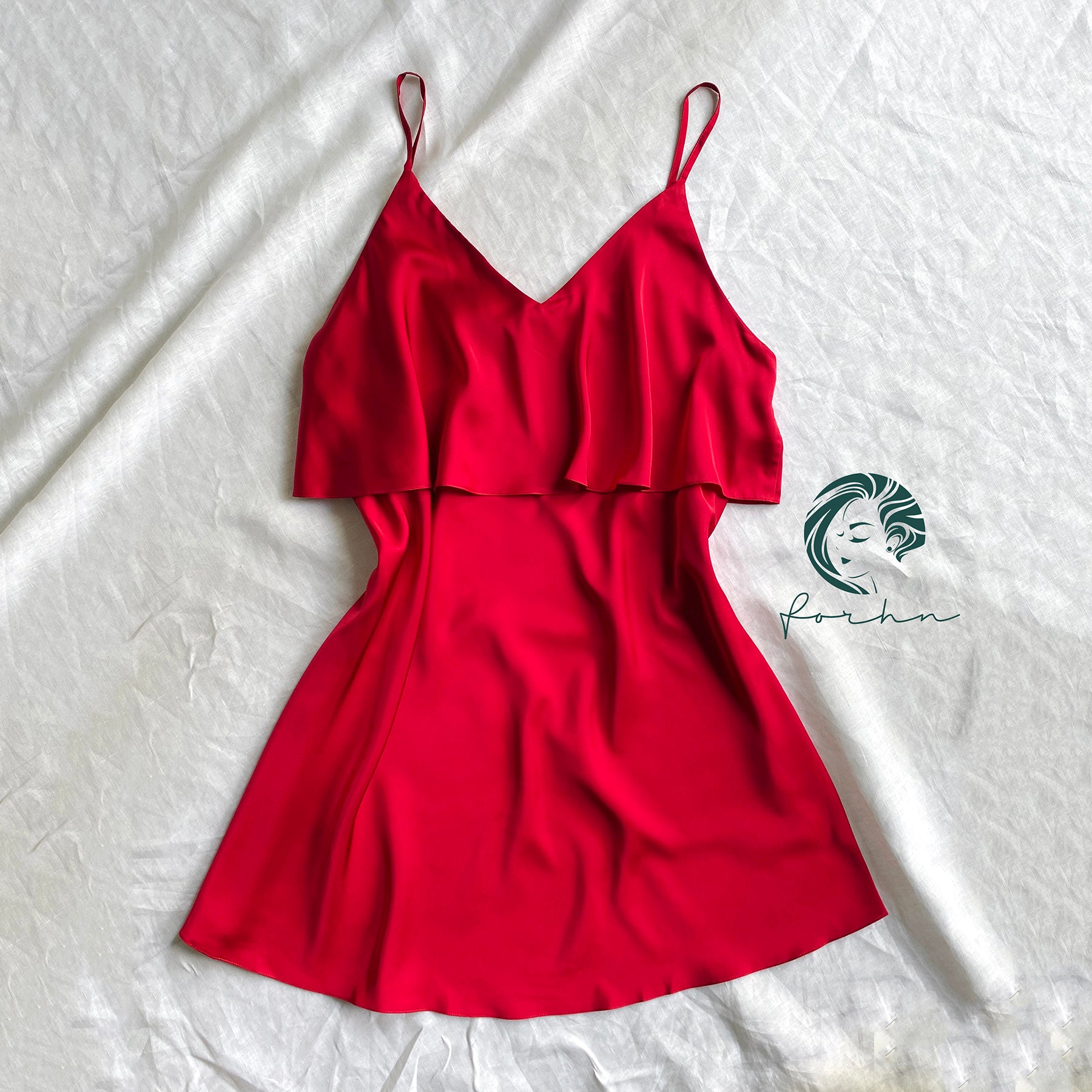 Cara Satin Slip Dress Bridesmaid Gift& Elegant Sleepwear