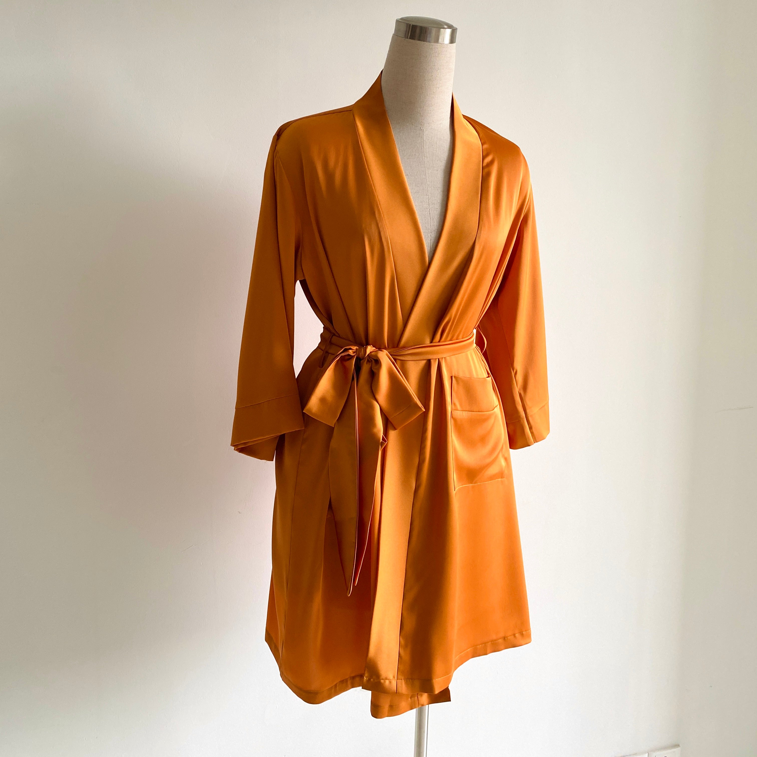 Silky Robe Getting Ready Dress Bridal Party Loungewear Satin Kimono