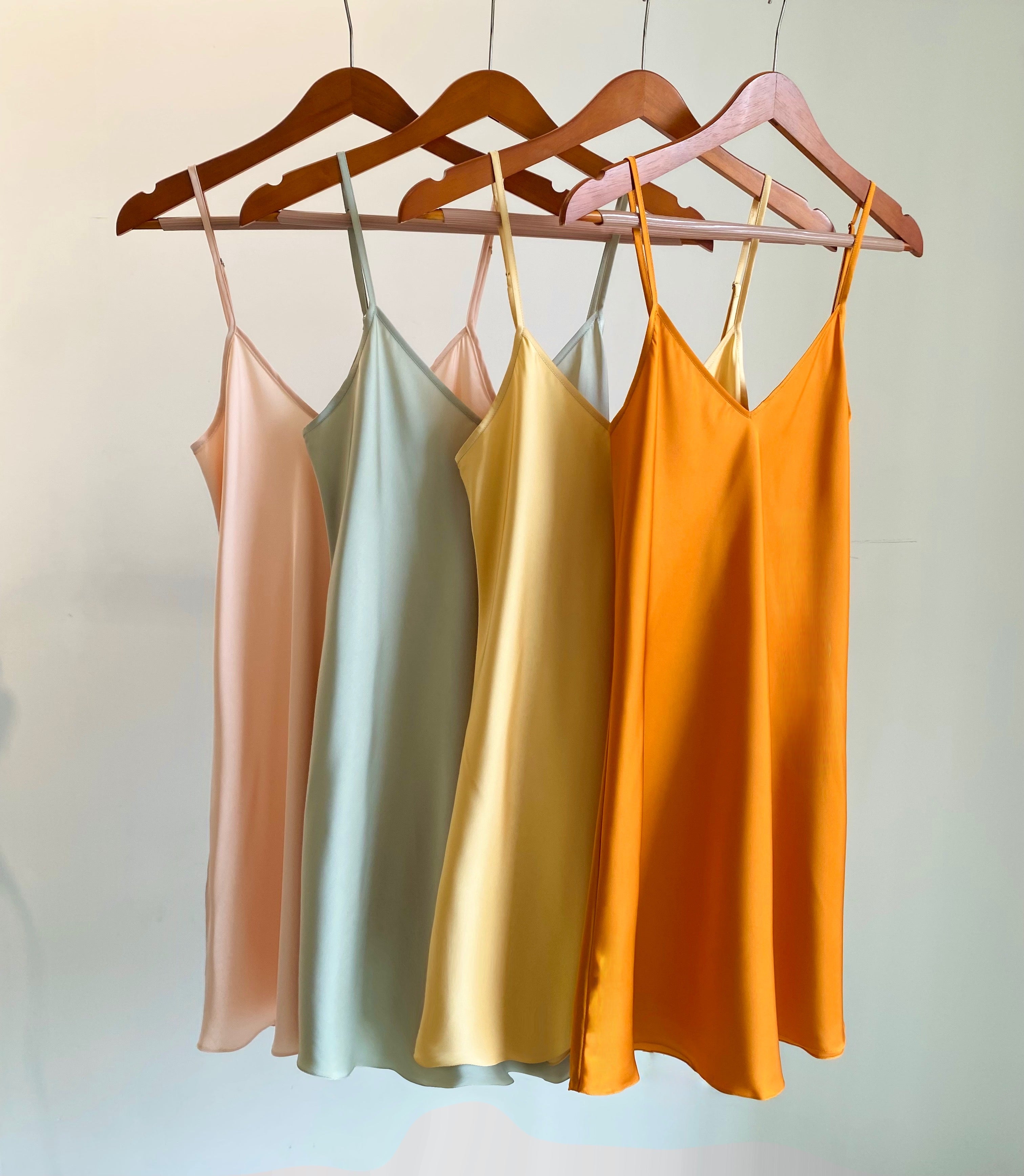 Joie Satin Slip Dress Bridesmaid Nightgown Under Slip or Petticoat
