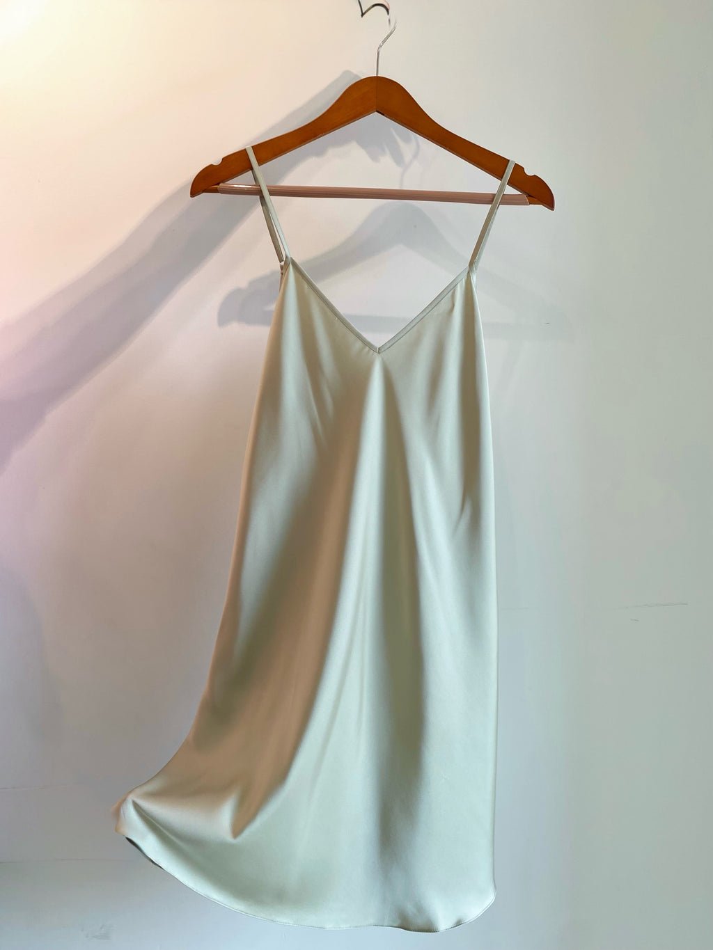 Joie Satin Slip Dress – Bridal Nightgown, Bridesmaid Getting Ready Outfit