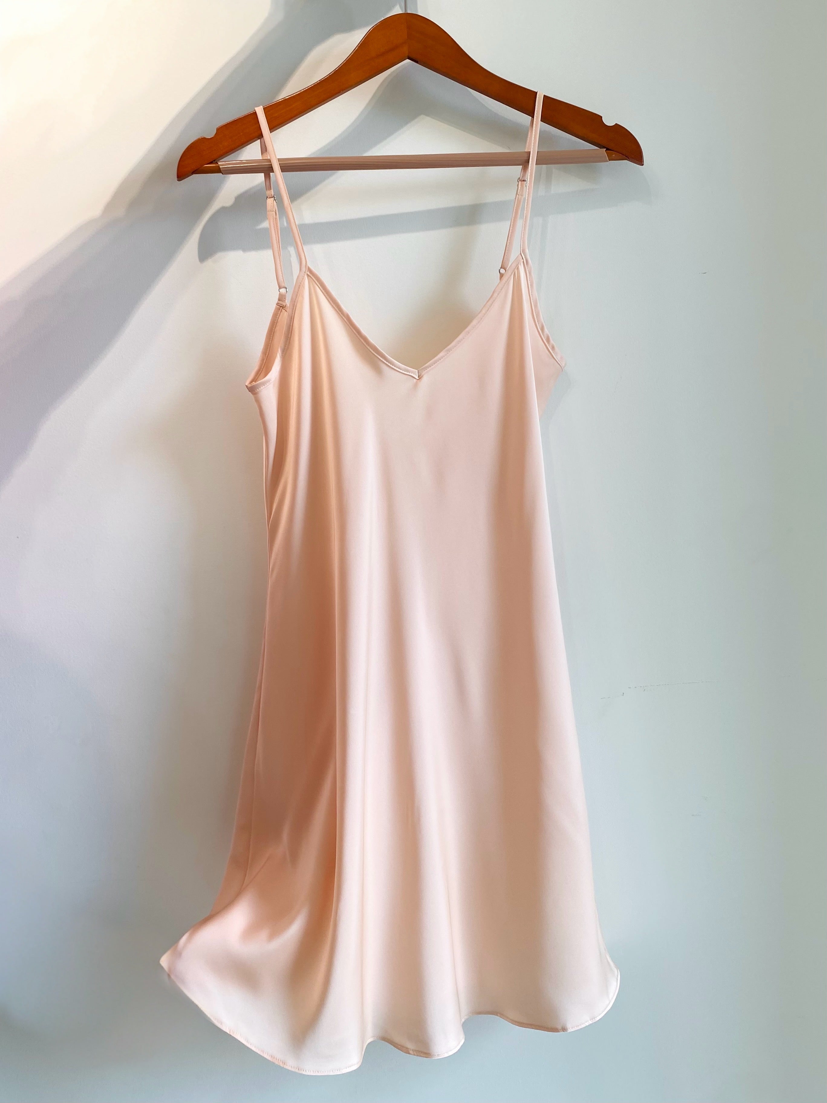 Joinox Satin Slip Dress silky Sleepwear Under slip or Petticoat