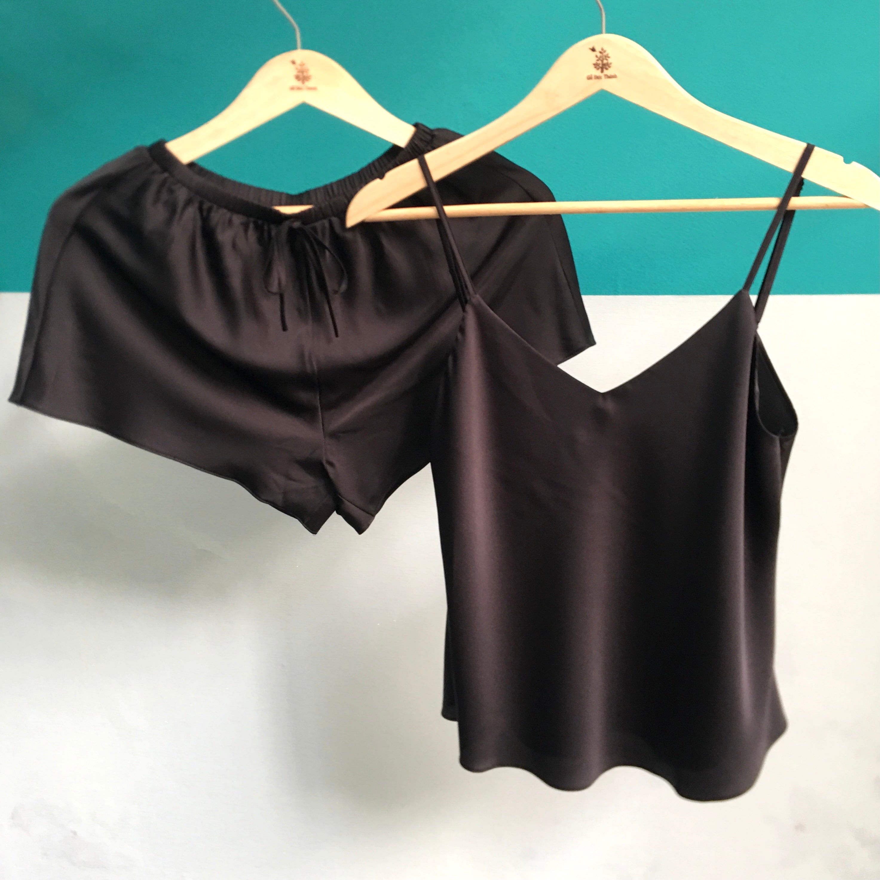 Ednatim Silky Camisole Top or Pajamas Shorts Set