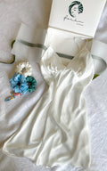 Satin Slip Dress Bridal Nightgown Getting Ready Dress Bridesmaid Gift Kevacup1