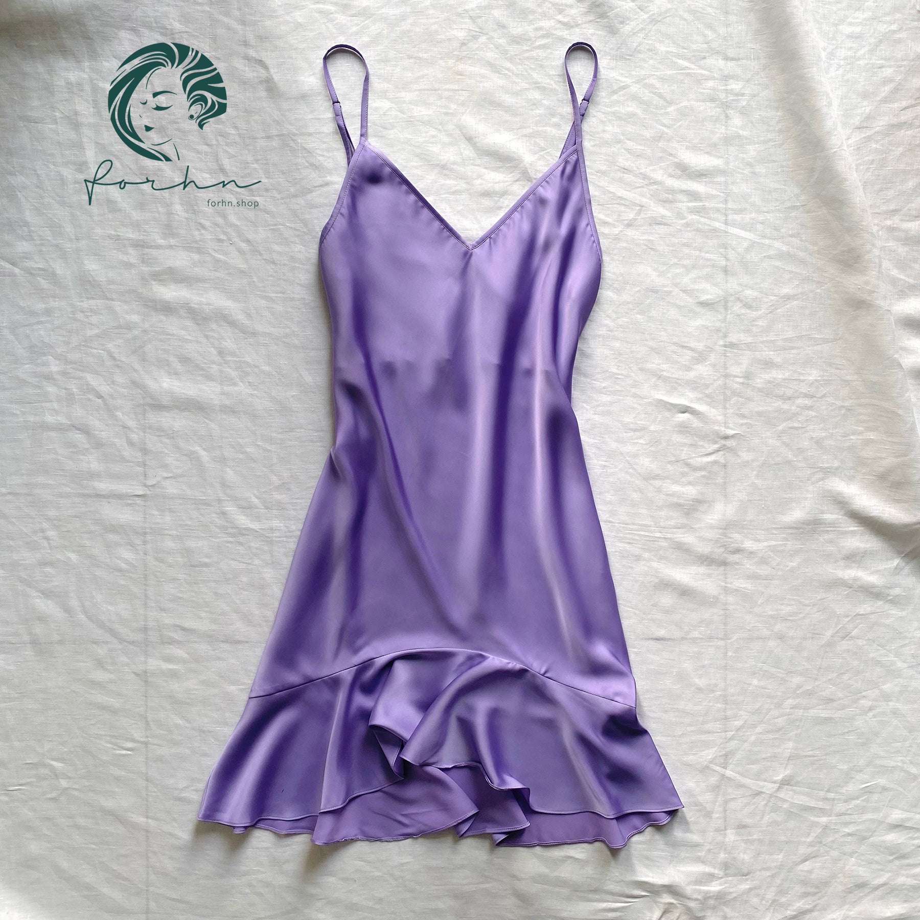 Ami Satin Fishtail Dress, Bridal Nightgown & Elegant Sleepwear