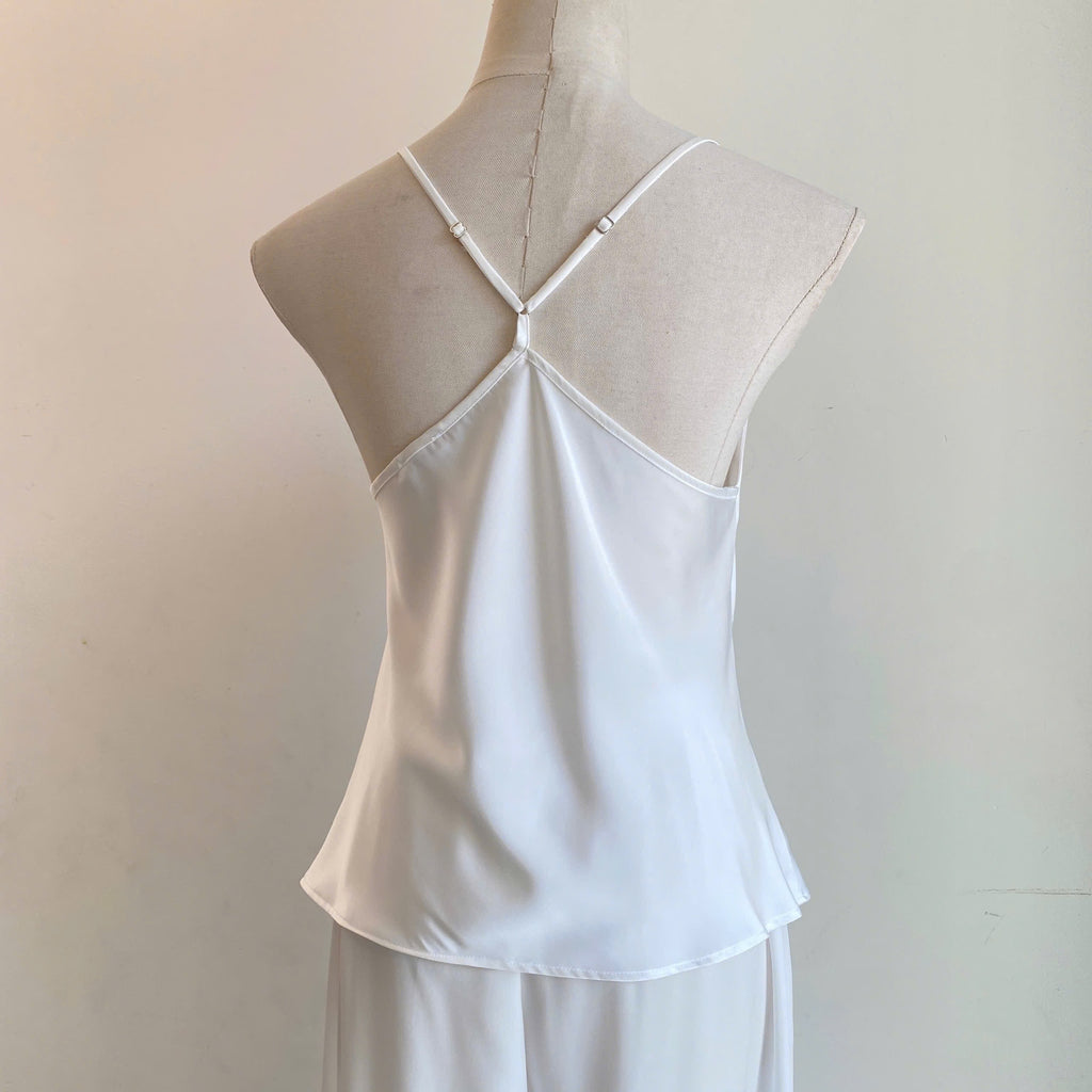 Satin Lace Cami & Pants Set Bridal Pajamas LAYLILSET