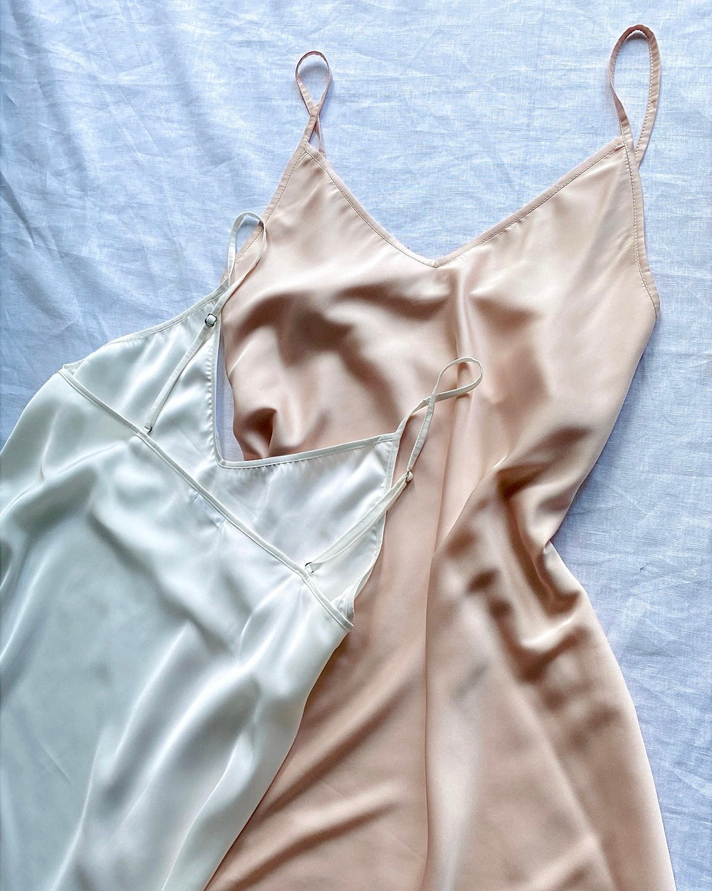Joinox Satin Slip Dress silky Sleepwear Under slip or Petticoat
