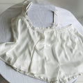 Satin Cami and Shorts: Bridal Party Pajamas, Bride & Bachelorette Gift JULIE