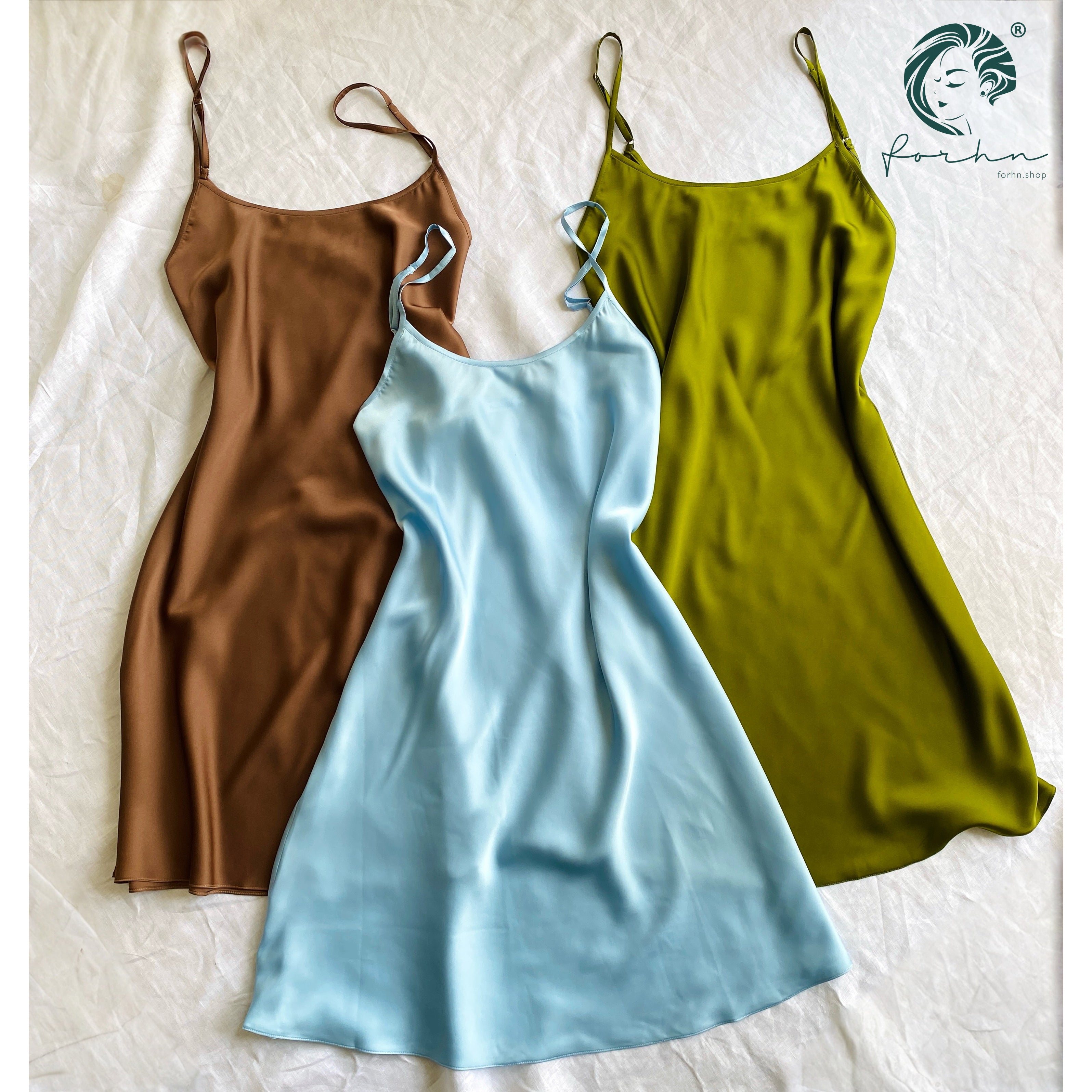 Eve Satin Slip Dress Under slip or Petticoat Silky Cami Sleepwear