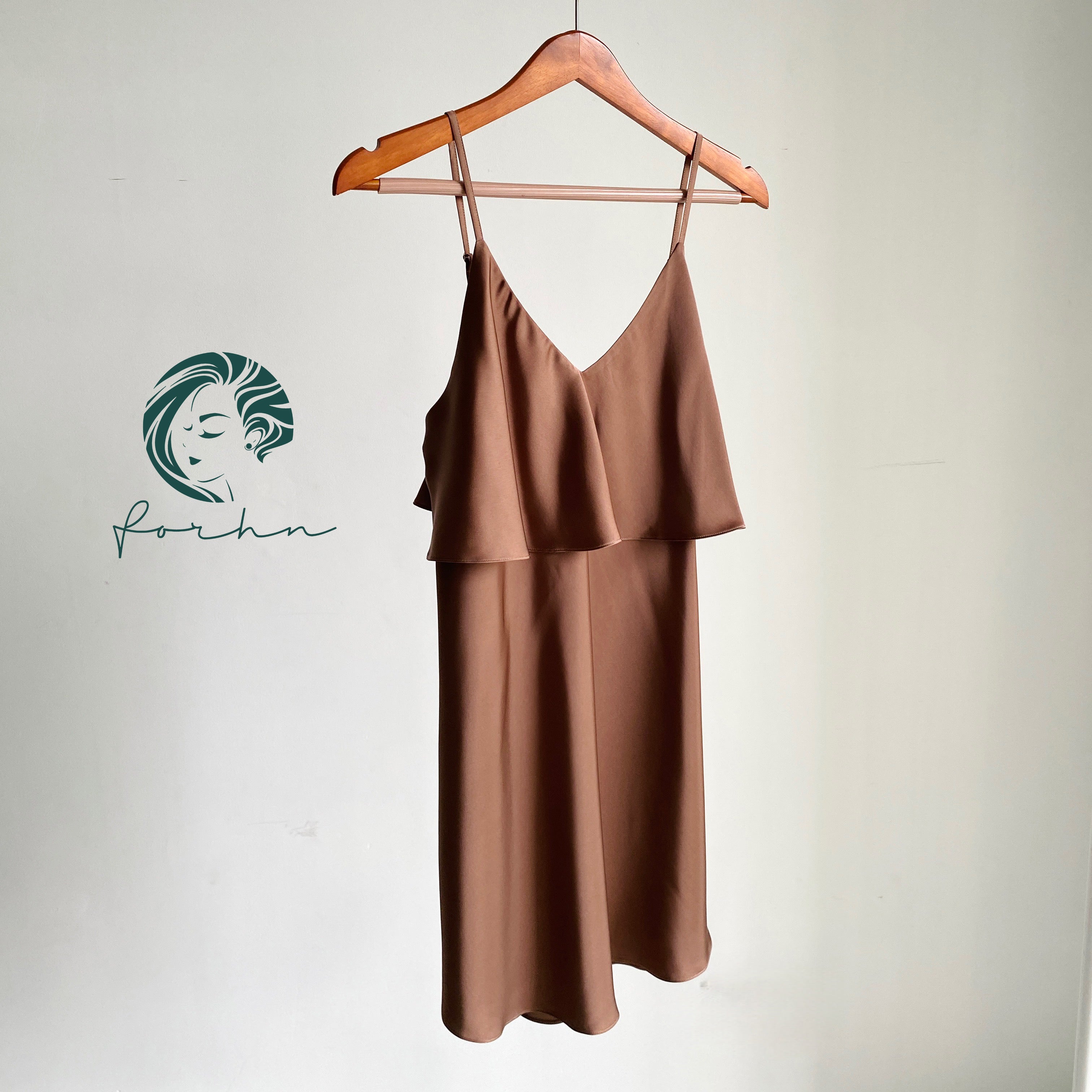 Cara Satin Slip Dress Bridesmaid Gift& Elegant Sleepwear