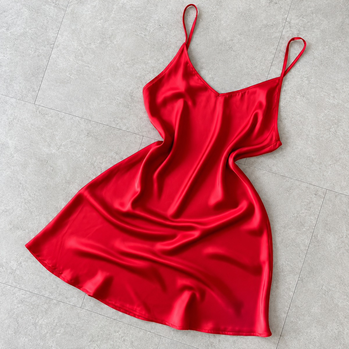JOINOX Satin Slip Dress silky Sleepwear Under slip or Petticoat Holiday Gift For Her And Mom