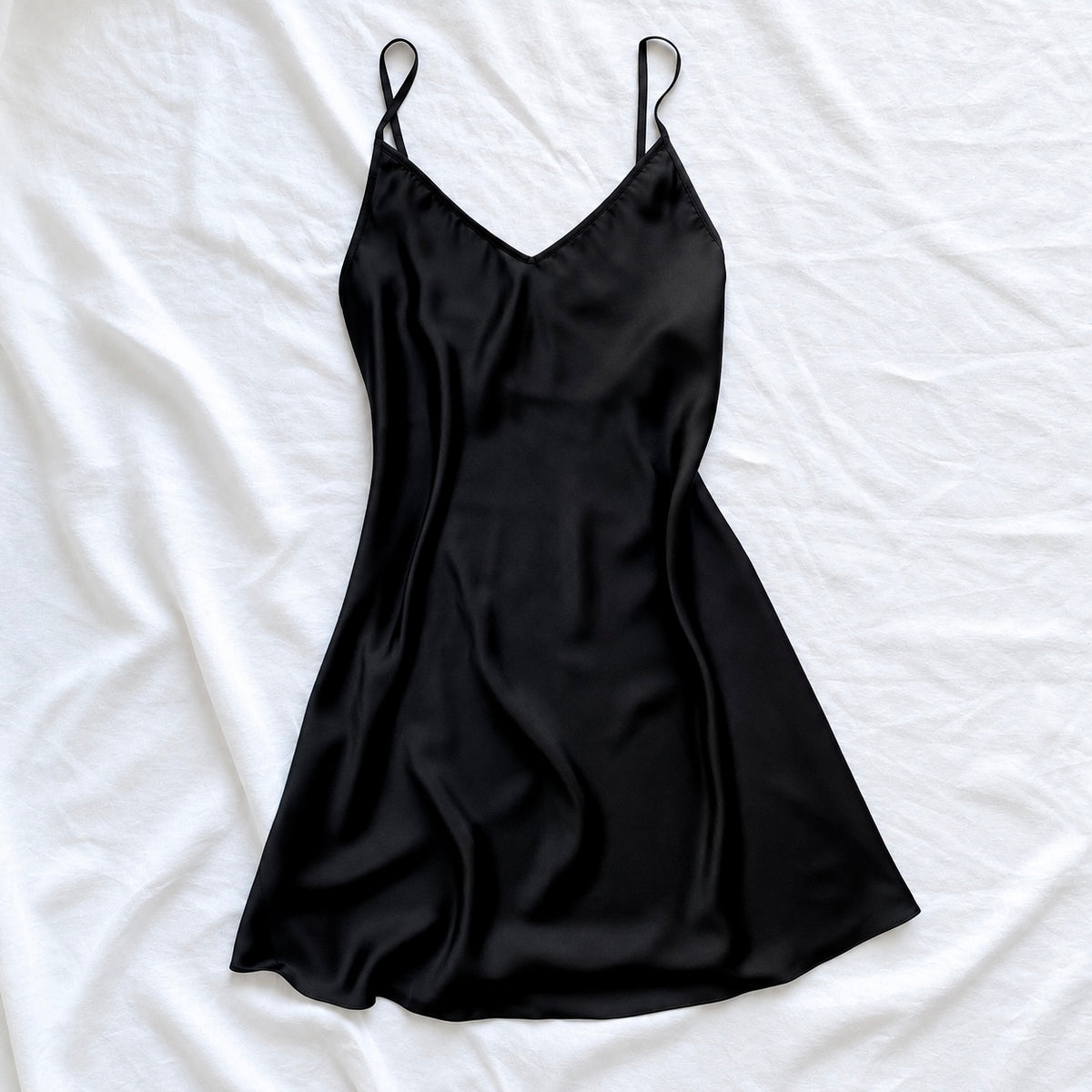 JOINOX Satin Slip Dress silky Sleepwear Under slip or Petticoat Holiday Gift For Her And Mom