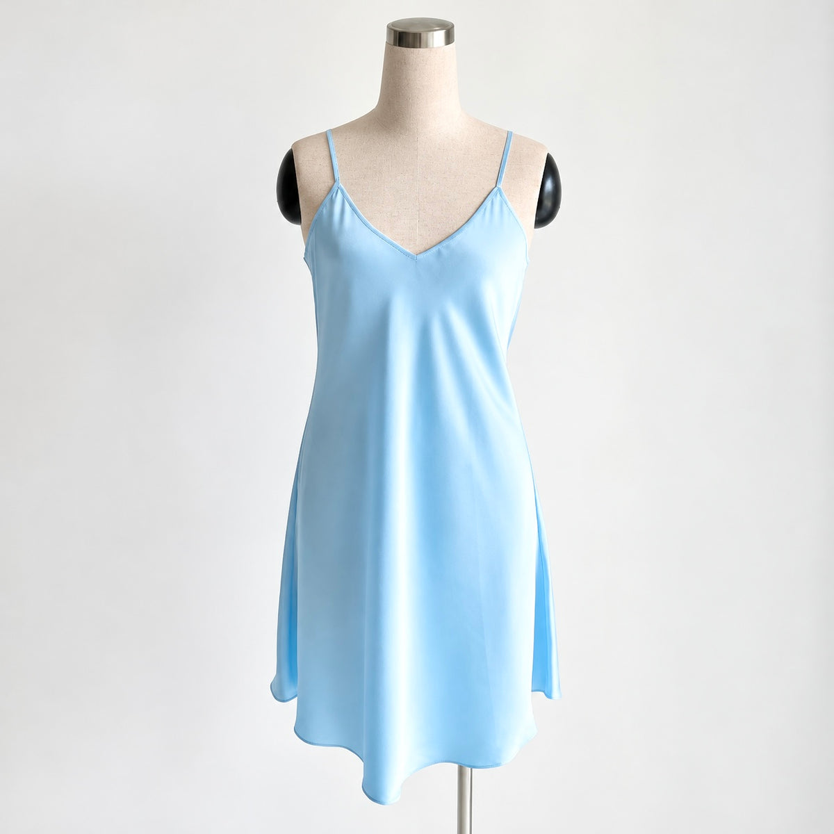 JOINOX Satin Slip Dress silky Sleepwear Under slip or Petticoat Holiday Gift For Her And Mom