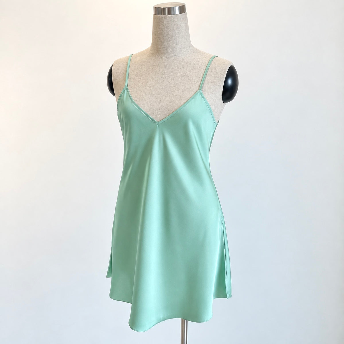 JOINOX Satin Slip Dress silky Sleepwear Under slip or Petticoat Holiday Gift For Her And Mom