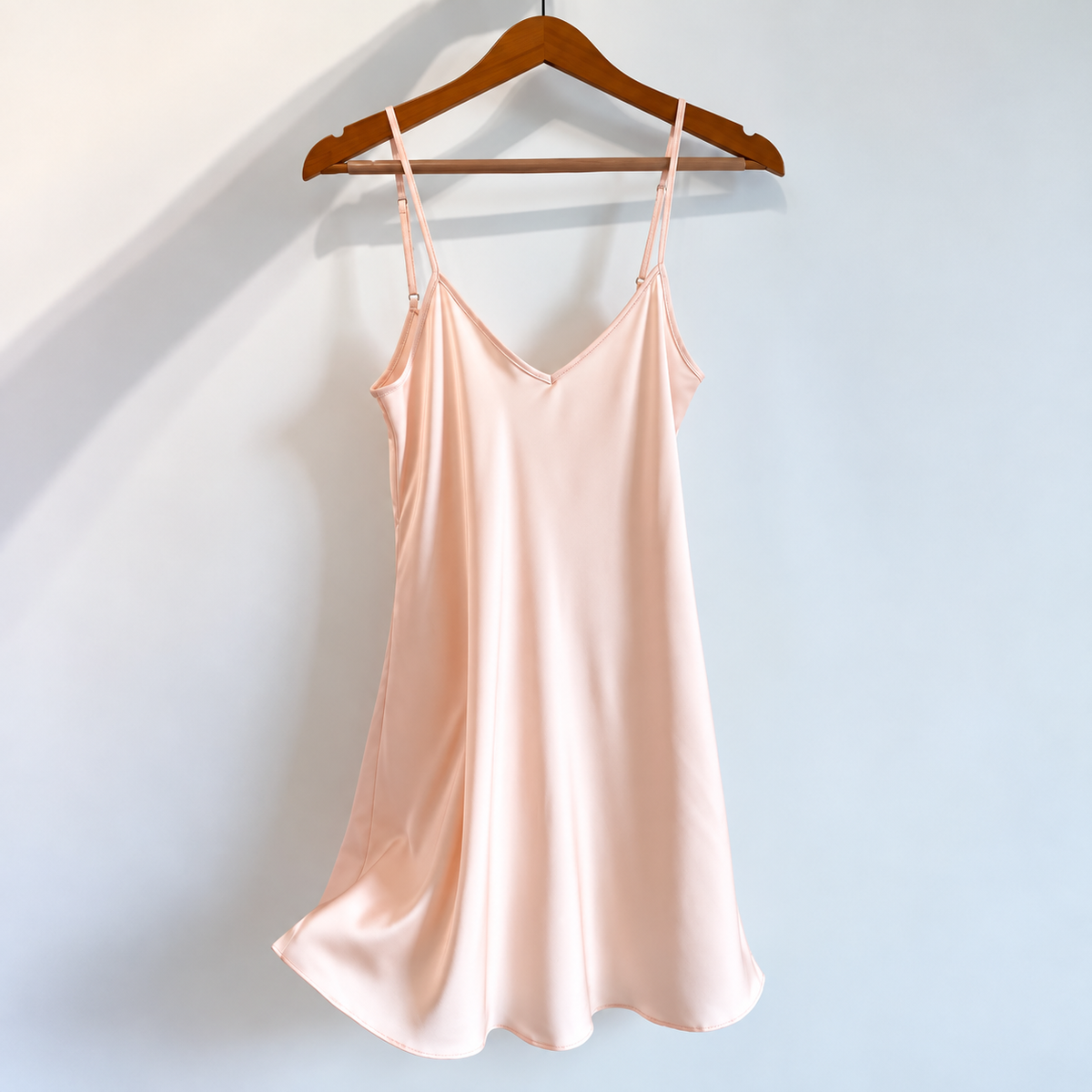 JOINOX Satin Slip Dress silky Sleepwear Under slip or Petticoat Holiday Gift For Her And Mom