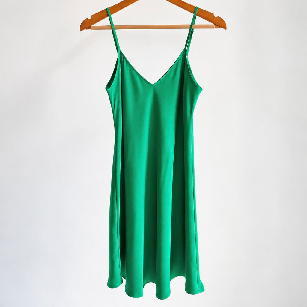 JOINOX Satin Slip Dress silky Sleepwear Under slip or Petticoat Holiday Gift For Her And Mom