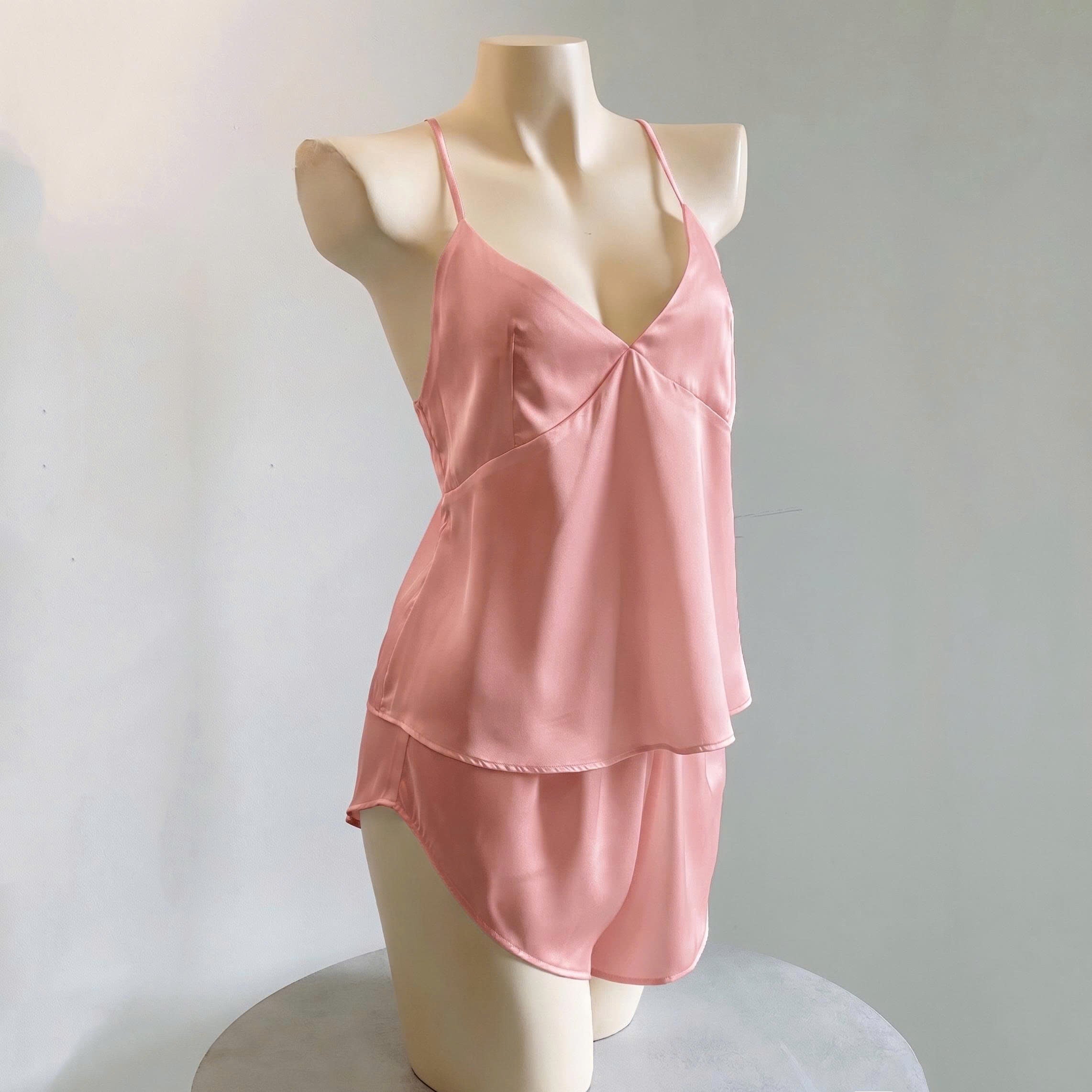 Satin Camisole Set – Sexy Sleepwear, Romantic Gift For Her - LayLaLi
