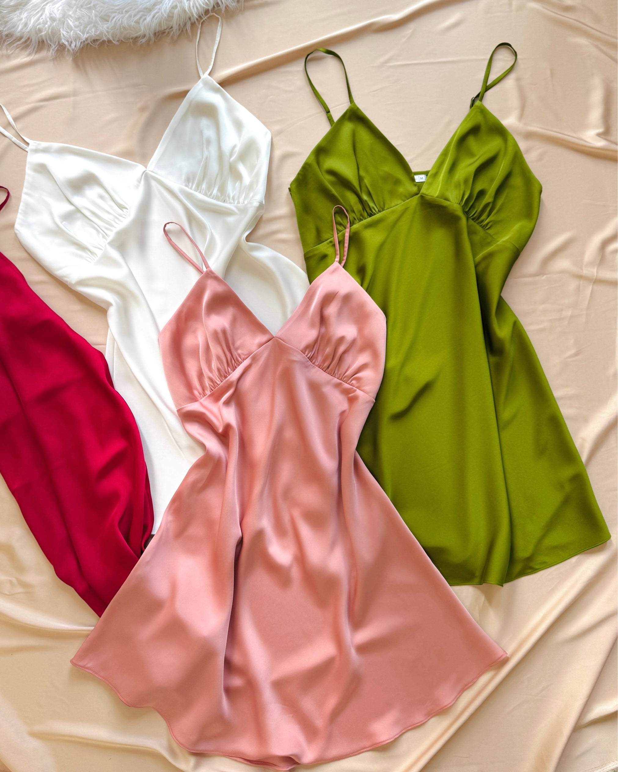Cami Nightgown Bridal Party Bridesmaid Gift Women's Sleepwear Satin Robe