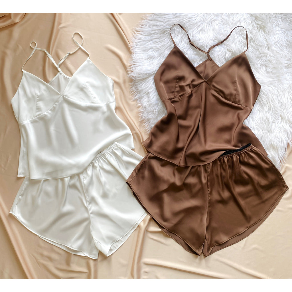 Satin Camisole Set – Sexy Sleepwear, Romantic Gift For Her - LayLaLi