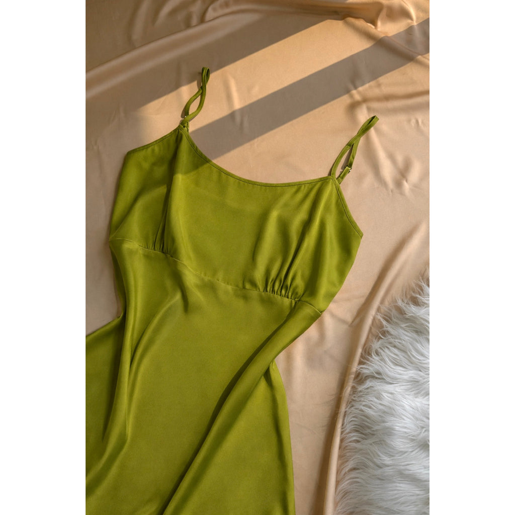 Satin Slip Dress Silky Cami Nightgown Gift For Her JESSIE