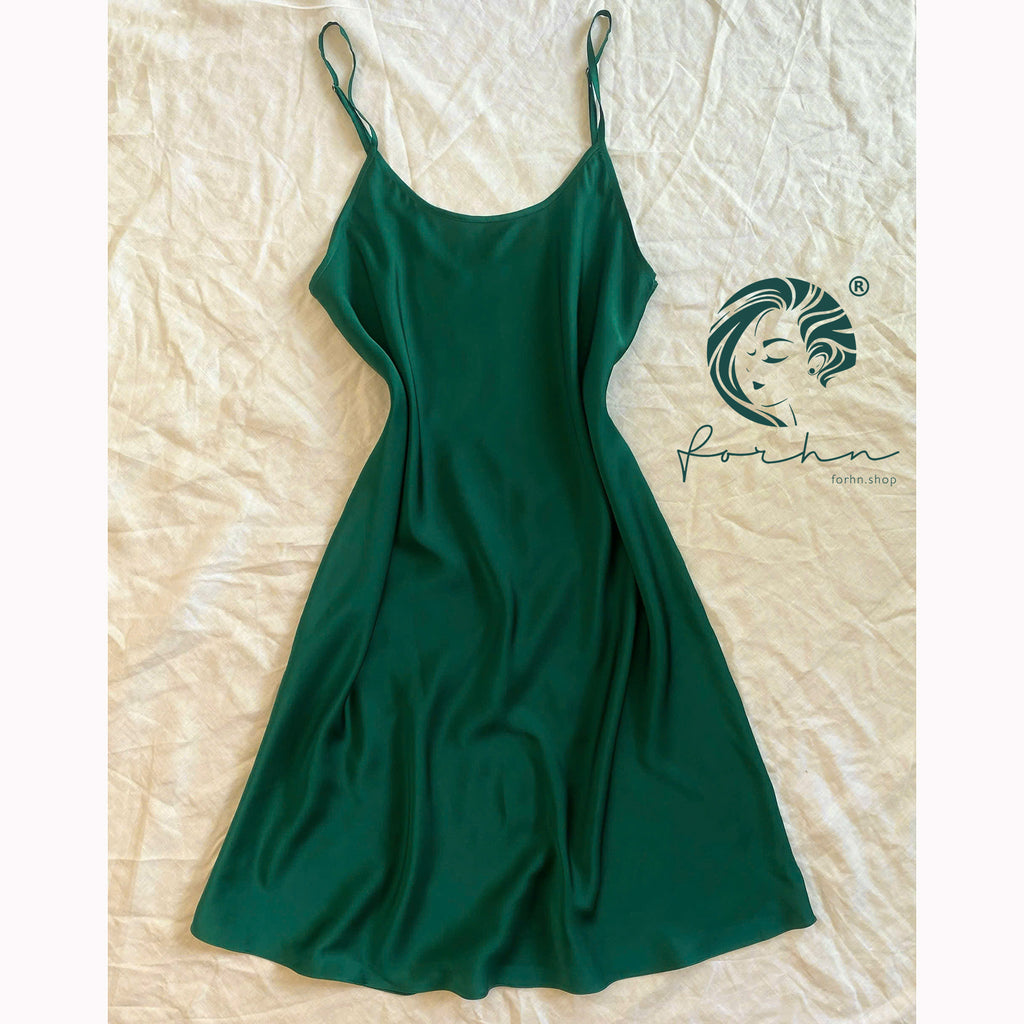 Eve Satin Slip Dress Under slip or Petticoat Silky Cami Sleepwear