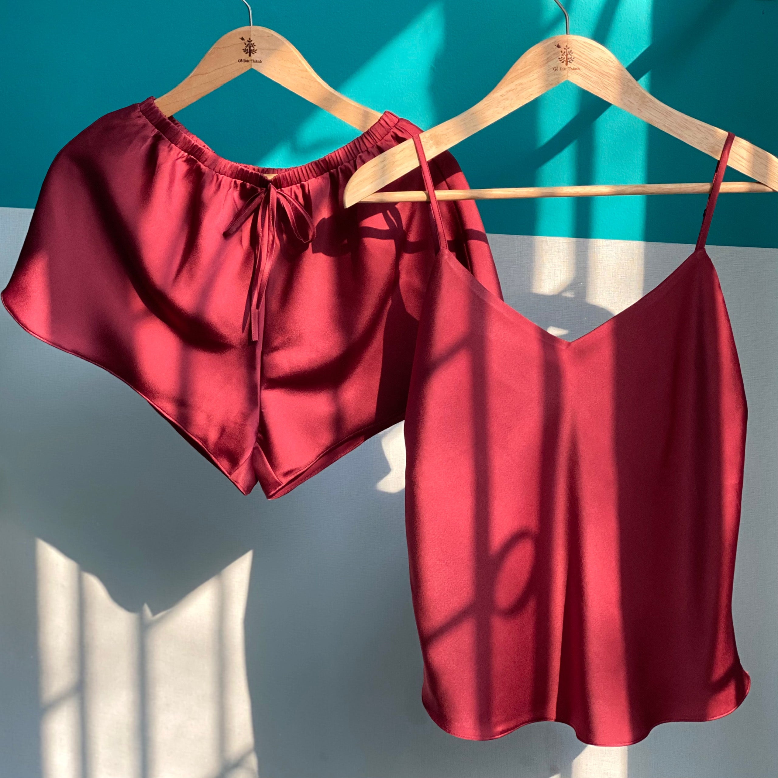 Ednatim Silky Camisole Top or Pajamas Shorts Set