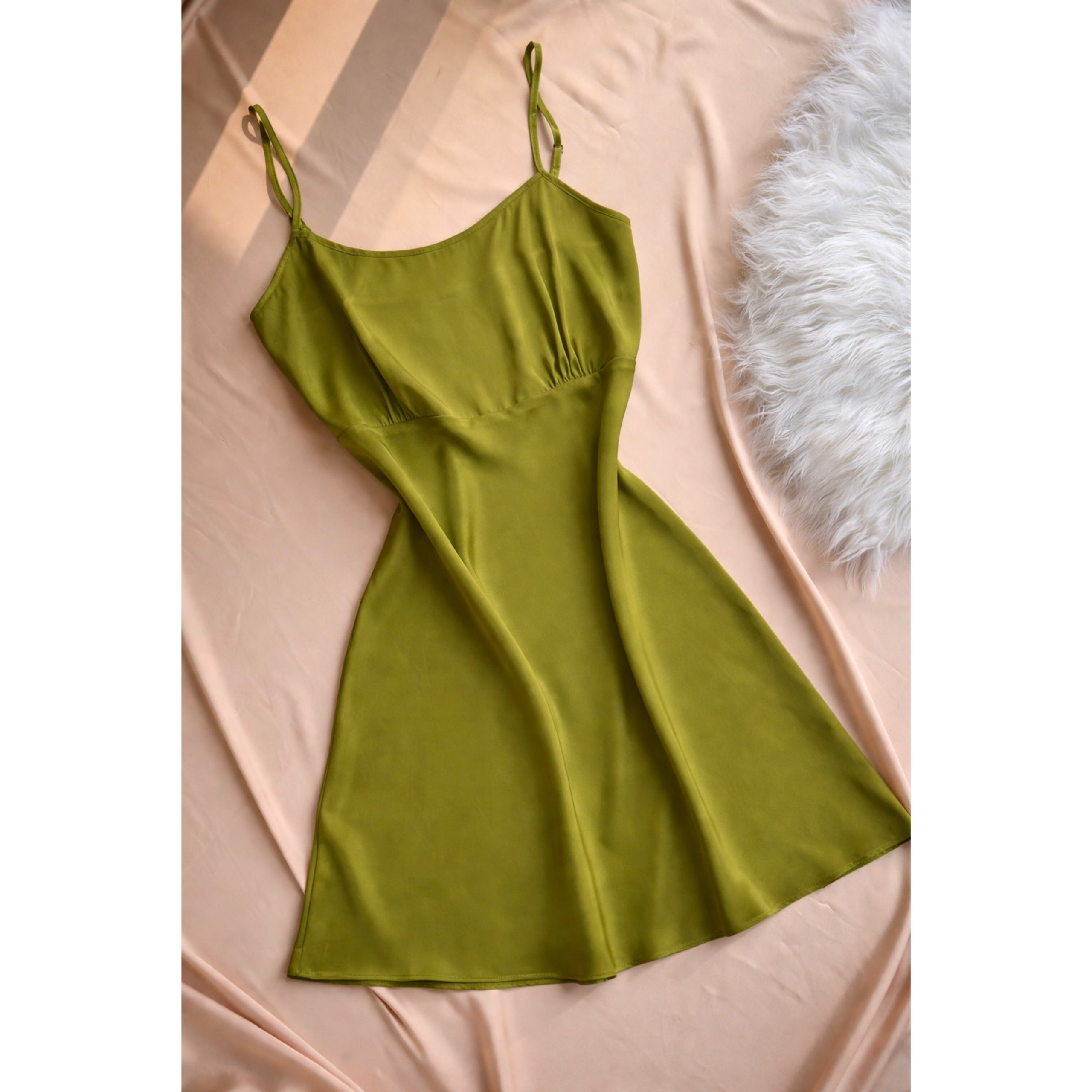 Satin Slip Dress Silky Cami Nightgown Gift For Her JESSIE