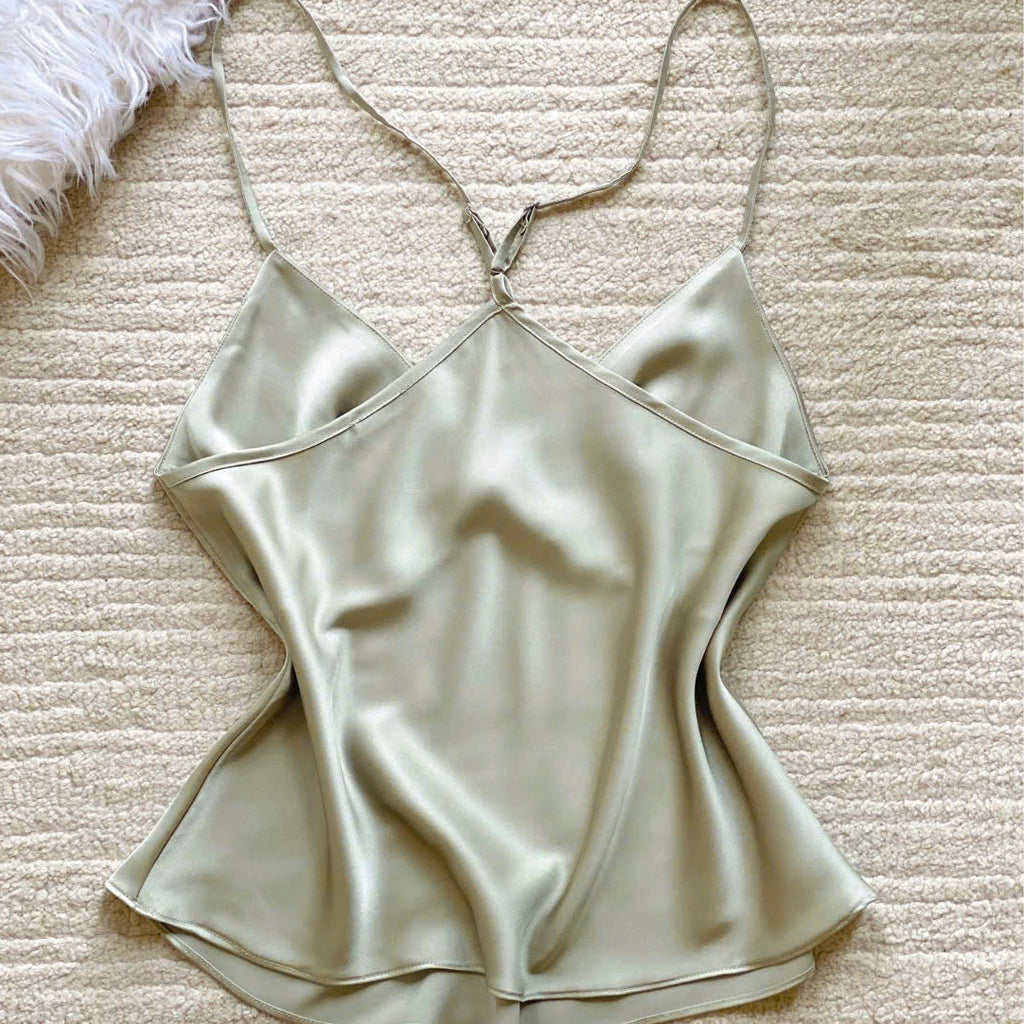 Silky Satin Camisole Pajama Set | Elegant  Sleepwear Set- LAYLALSET