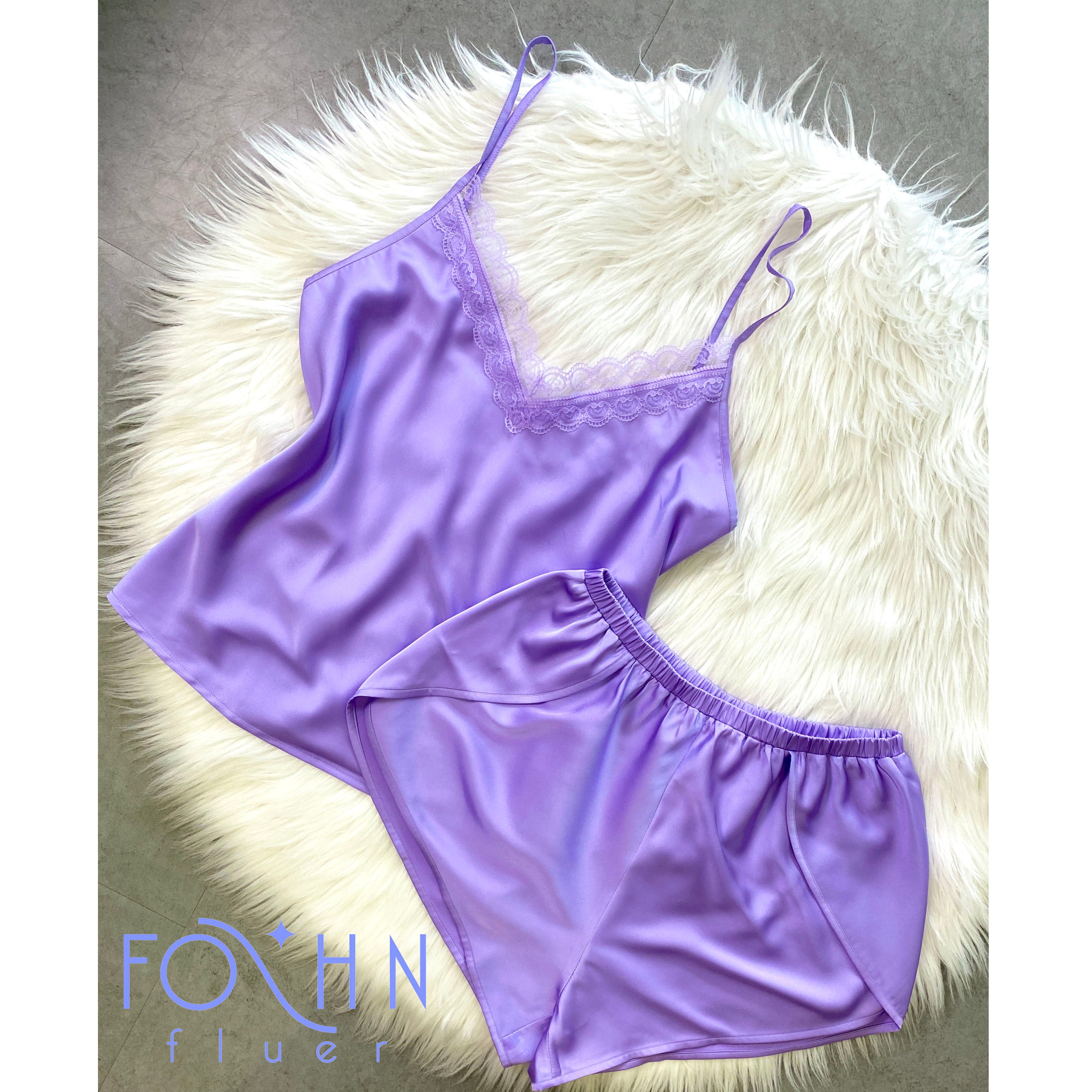 Satin Lace Pajama Set, Bridal Sleepwear, Bridesmaid Loungewear, Timren set