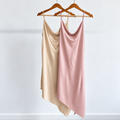 Karina Satin Maxi Slip Dress – Cowl Neck, Open Back, Romantic Sleepwear, Gift for Her