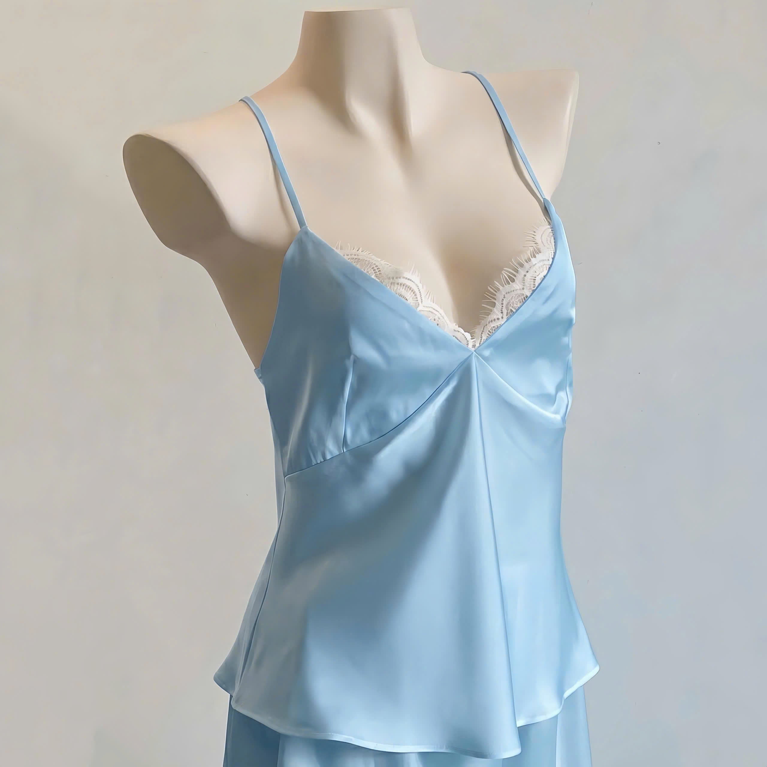 Satin Camisole Set – Sexy Sleepwear, Romantic Gift For Her - LayLaLi