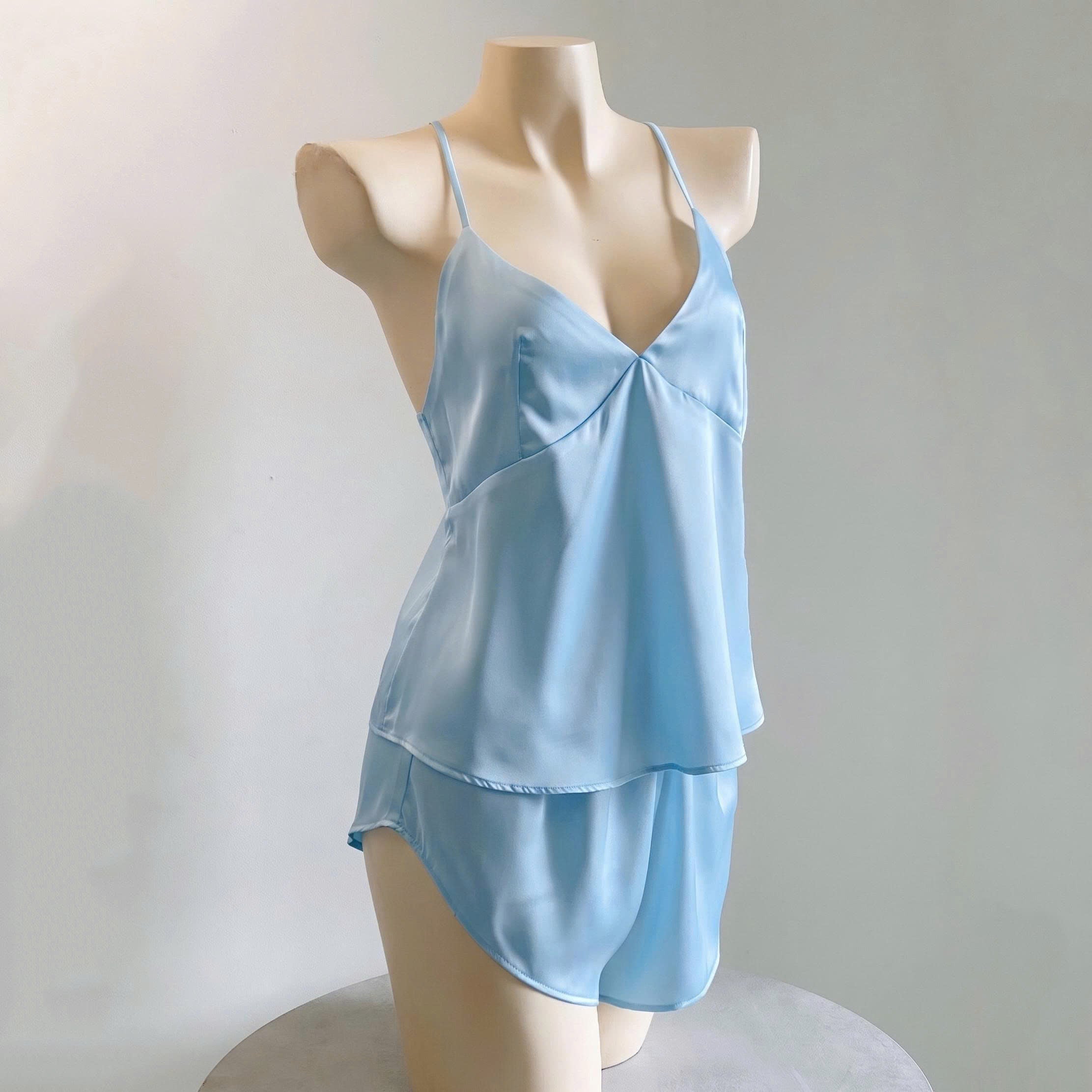 Satin Camisole Set – Sexy Sleepwear, Romantic Gift For Her - LayLaLi