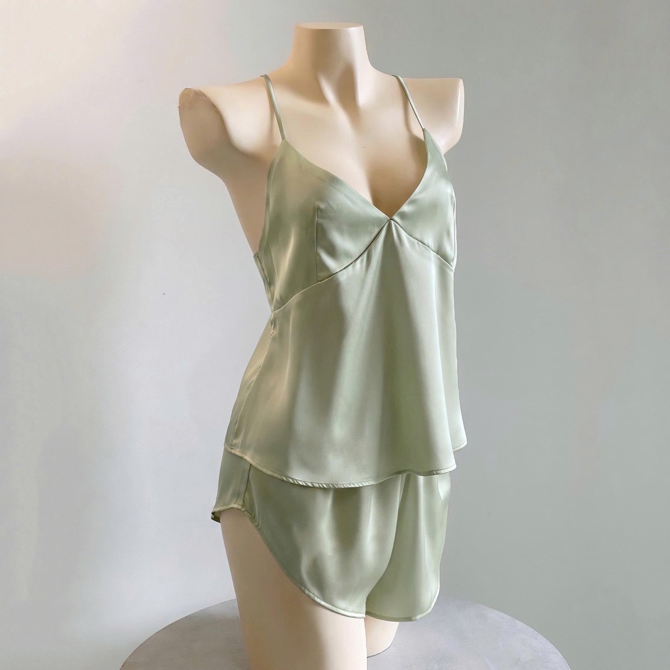 Satin Camisole Set – Sexy Sleepwear, Romantic Gift For Her - LayLaLi