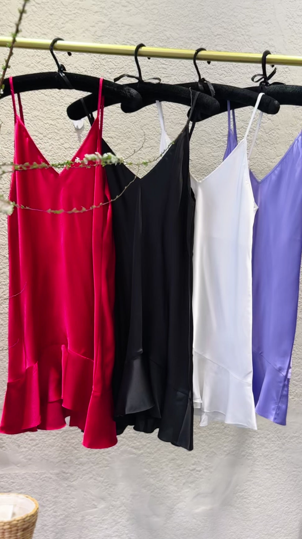 Ami Silky Cami Nightgown Date Night Dress Romantic Gift For Her