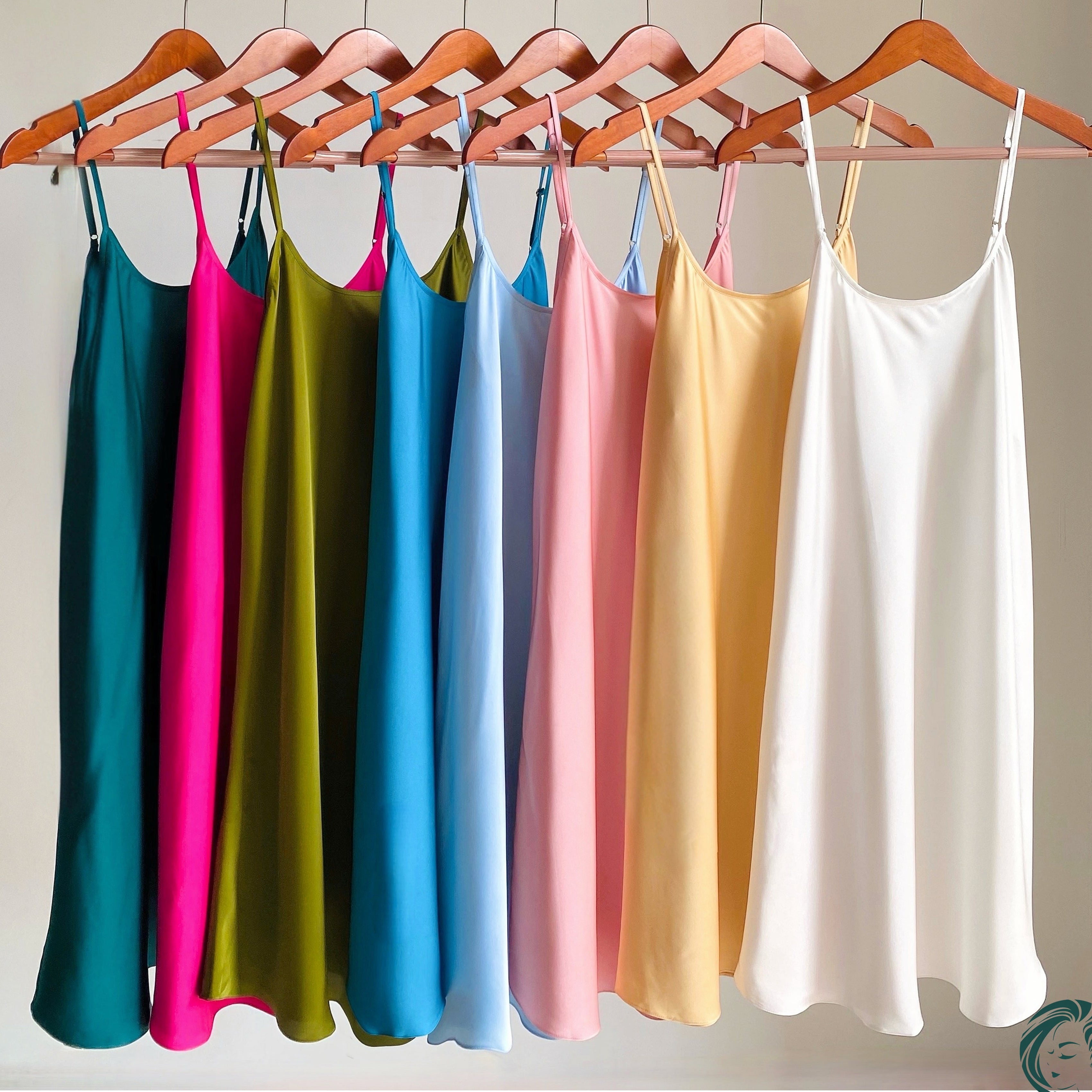 Eve Satin Slip Dress Under slip or Petticoat Women's Sleepwear