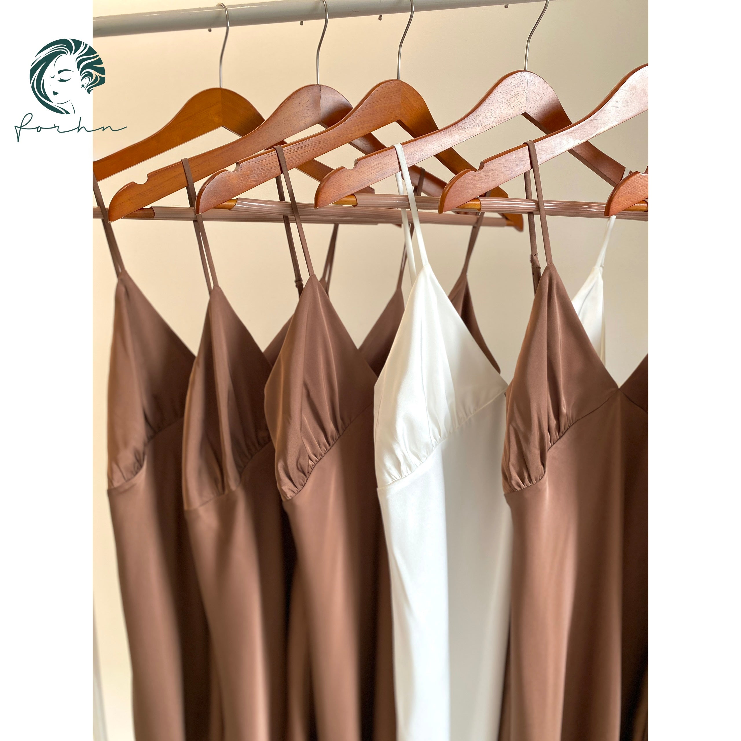 Satin Slip Dress Bridal Nightgown Getting Ready Dress Bridesmaid Gift Kevacup1
