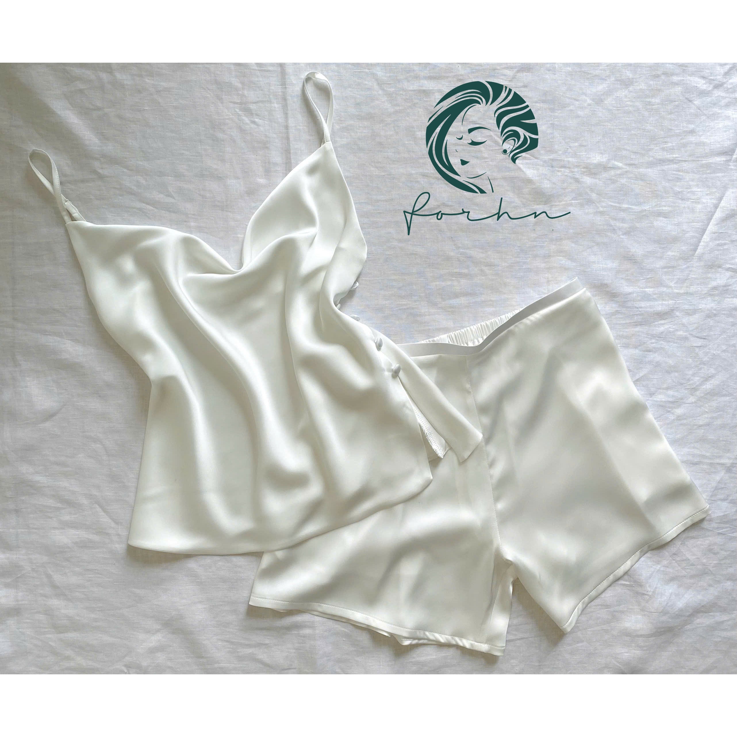 Alva Cowl Neck Camisole Pajama Set